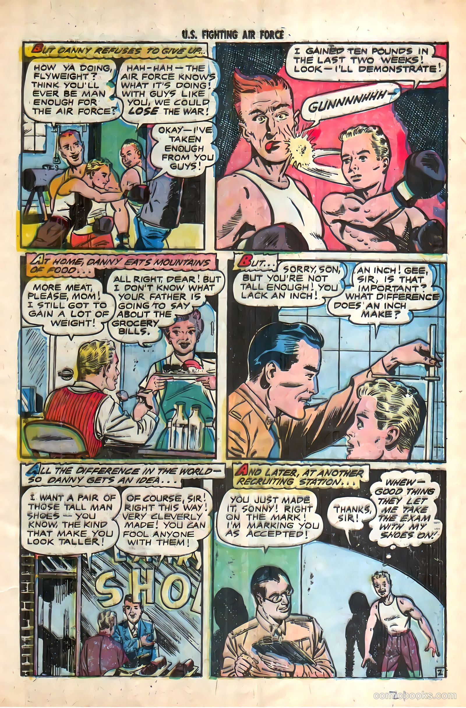 U.S. Fighting Air Force #24 — page 21 of 36
