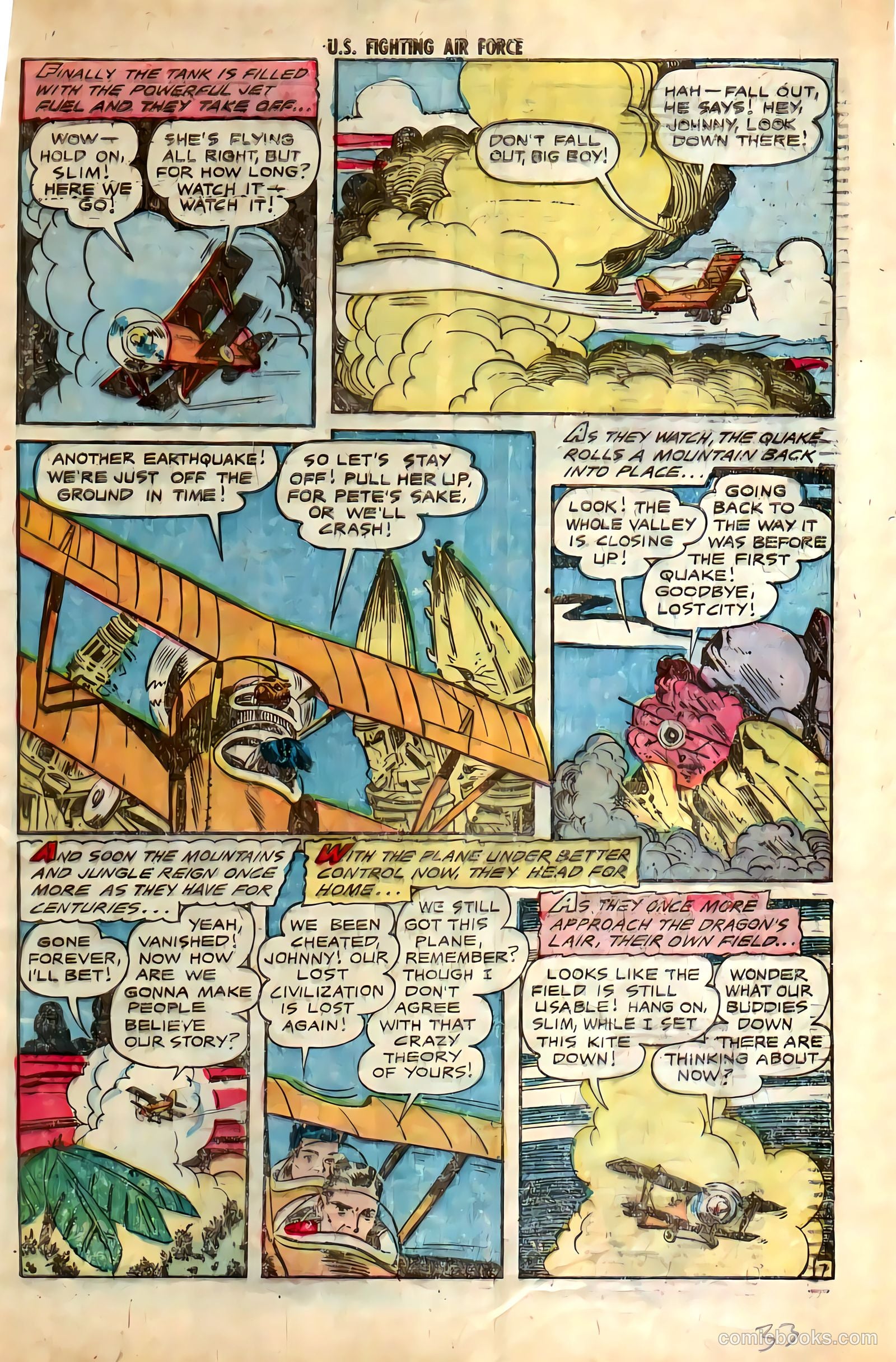 U.S. Fighting Air Force #24 — page 33 of 36