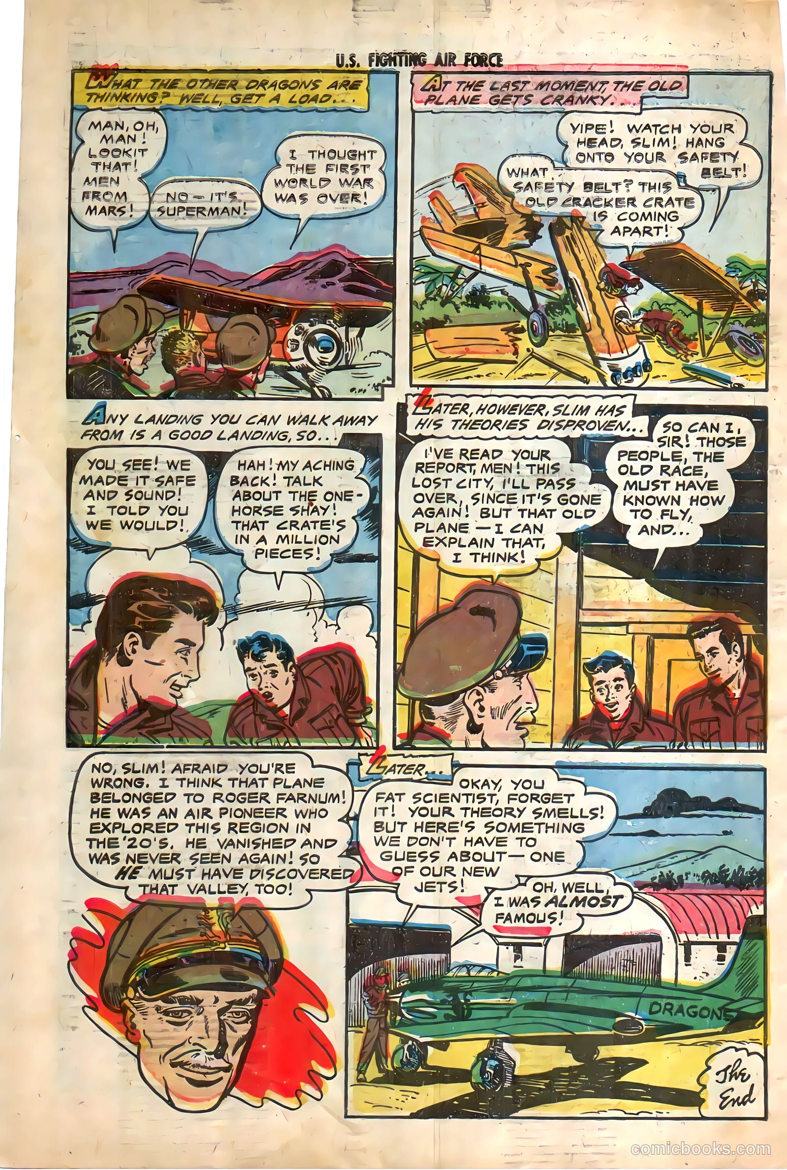 U.S. Fighting Air Force #24 — page 34 of 36