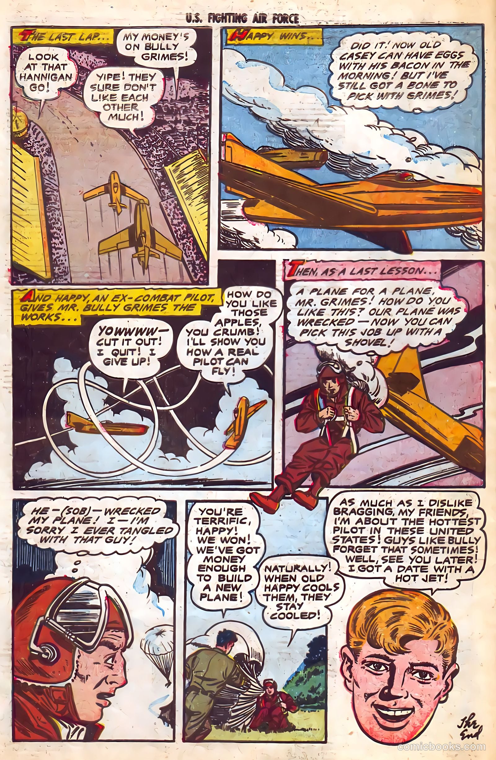 U.S. Fighting Air Force #26 — page 34 of 36
