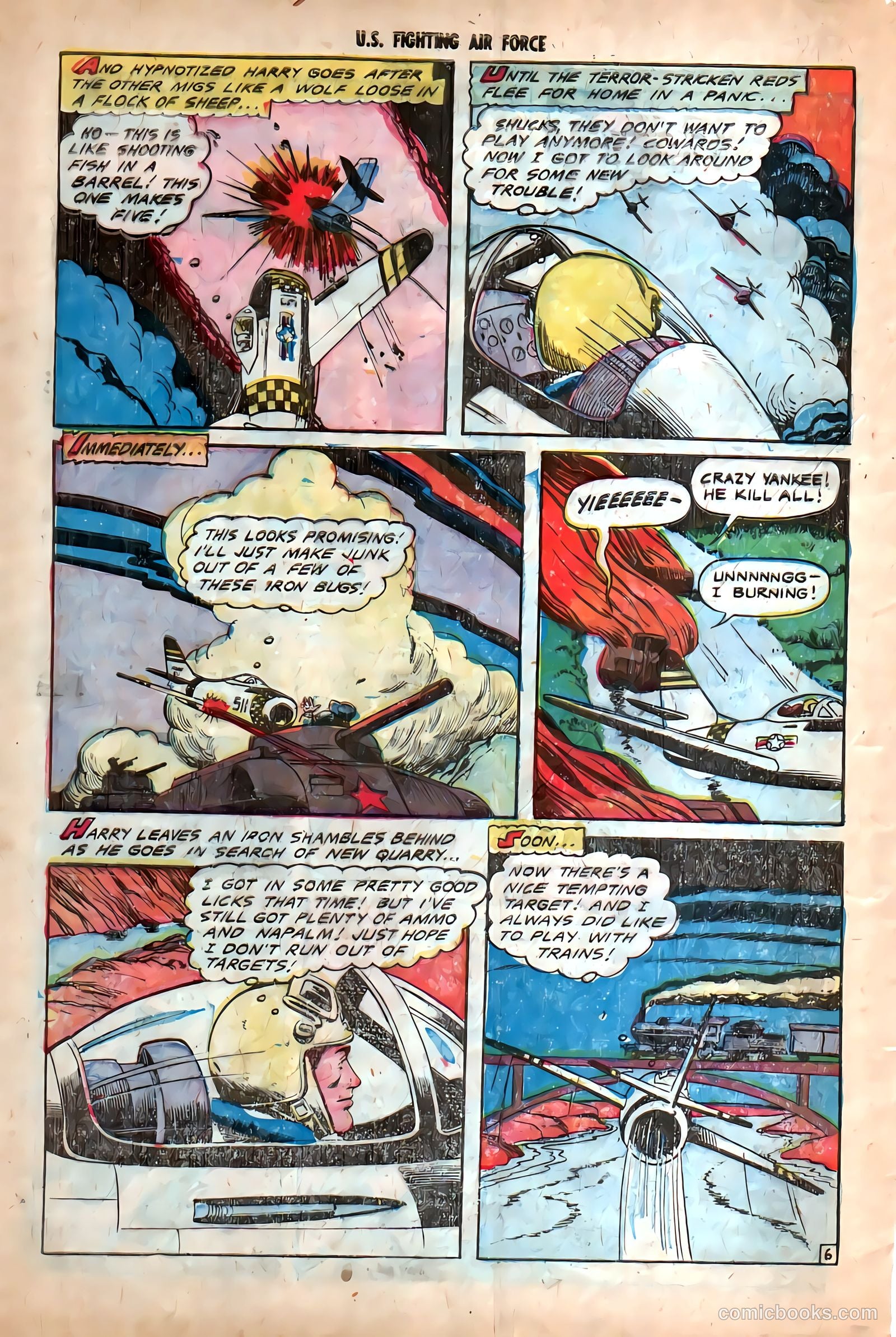 U.S. Fighting Air Force #27 — page 8 of 36