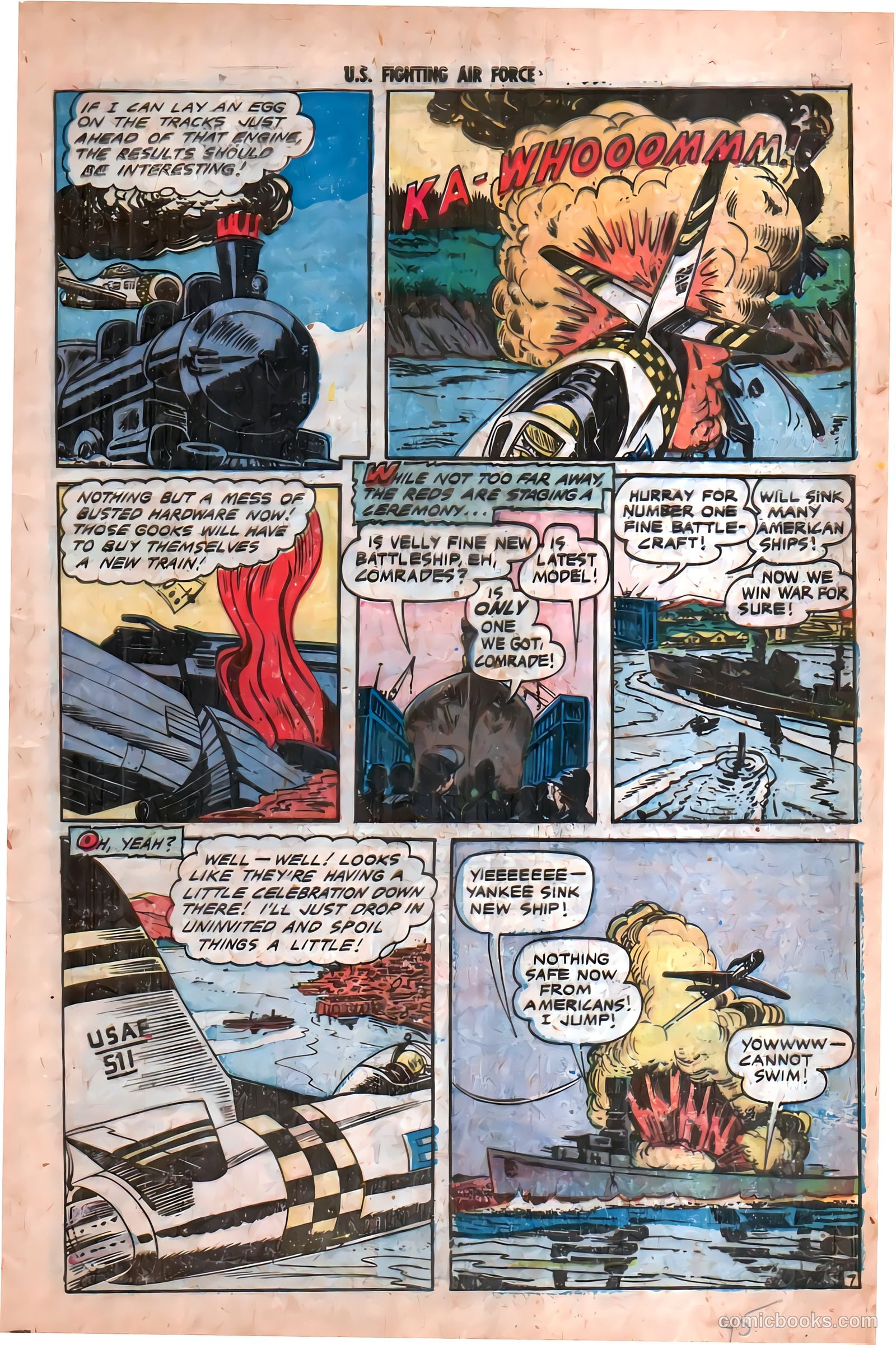 U.S. Fighting Air Force #27 — page 9 of 36