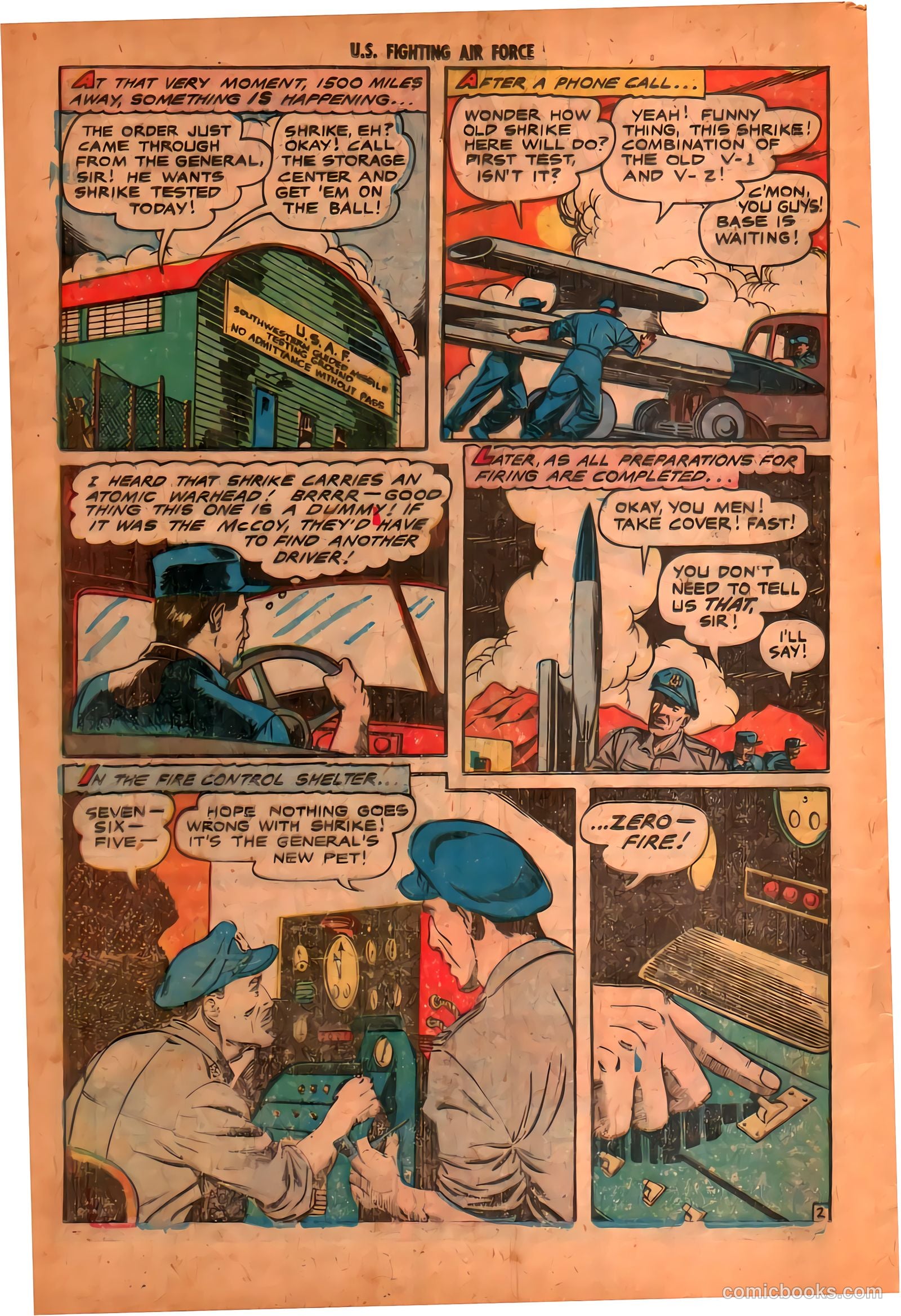 U.S. Fighting Air Force #27 — page 12 of 36