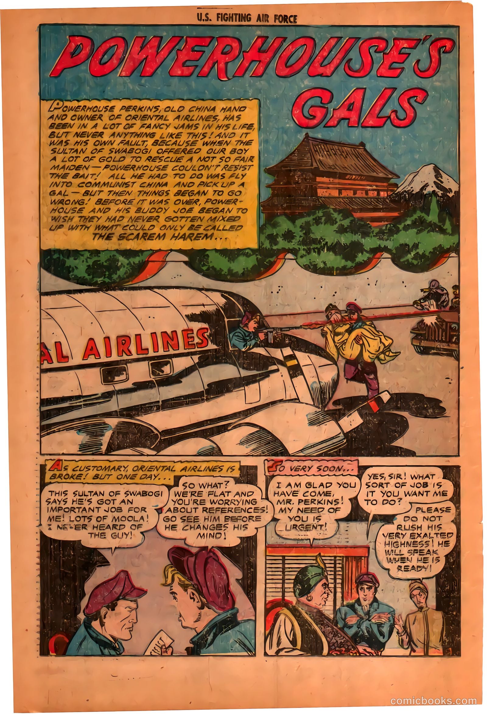 U.S. Fighting Air Force #27 — page 20 of 36