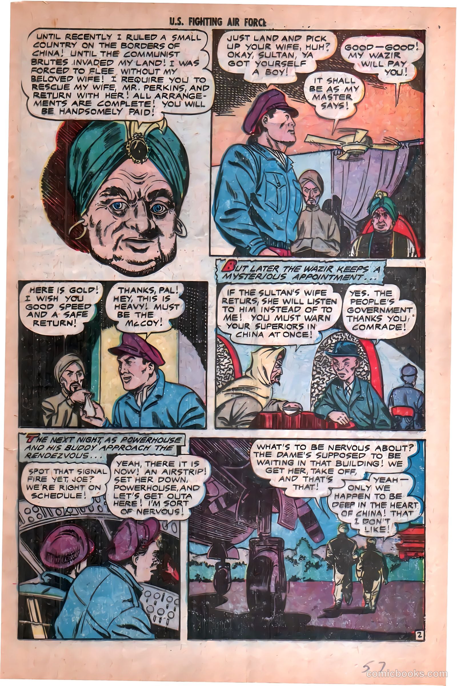 U.S. Fighting Air Force #27 — page 21 of 36