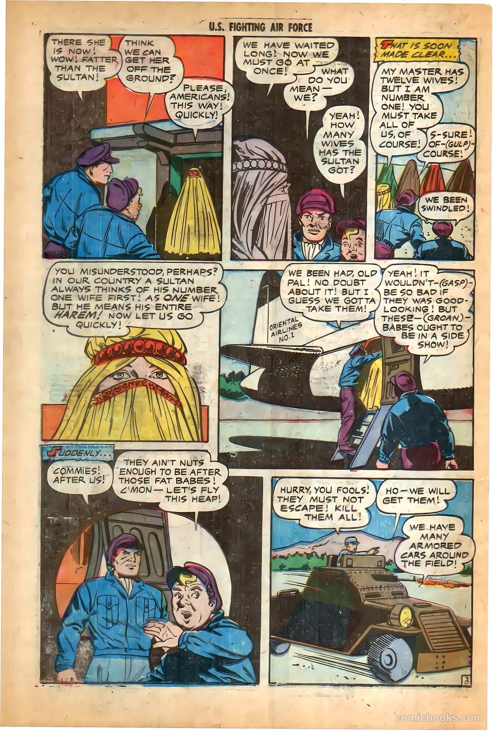 U.S. Fighting Air Force #27 — page 22 of 36