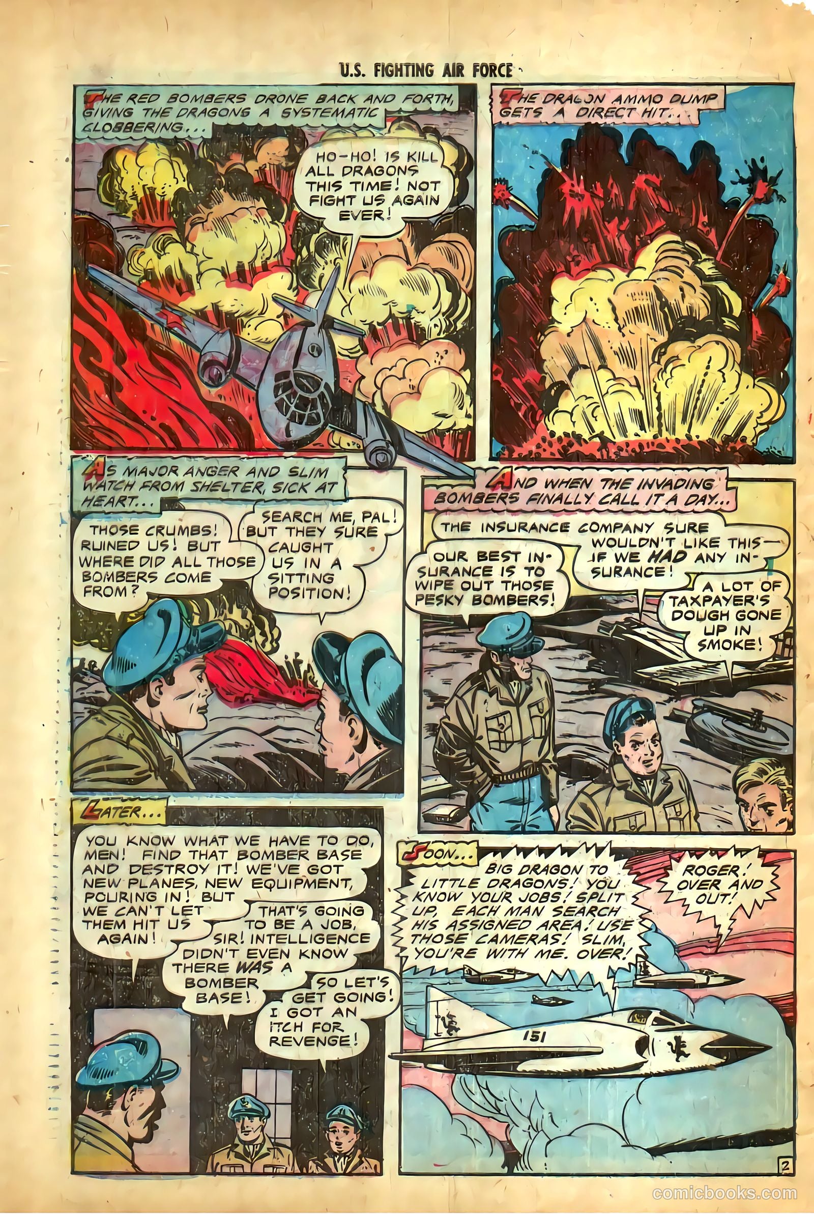 U.S. Fighting Air Force #27 — page 28 of 36