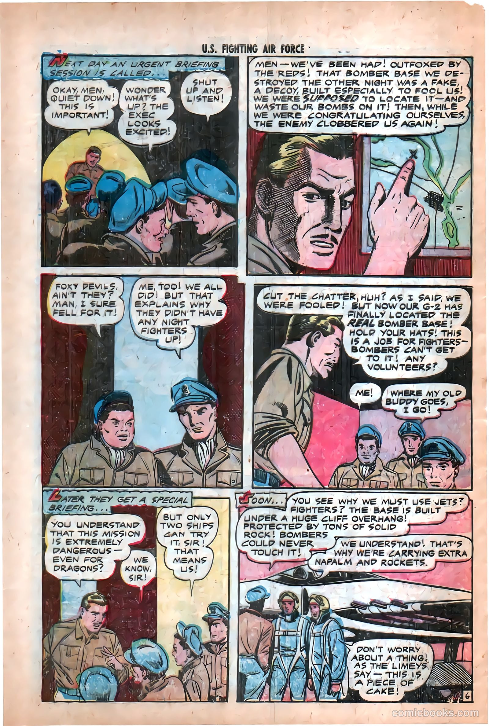 U.S. Fighting Air Force #27 — page 32 of 36