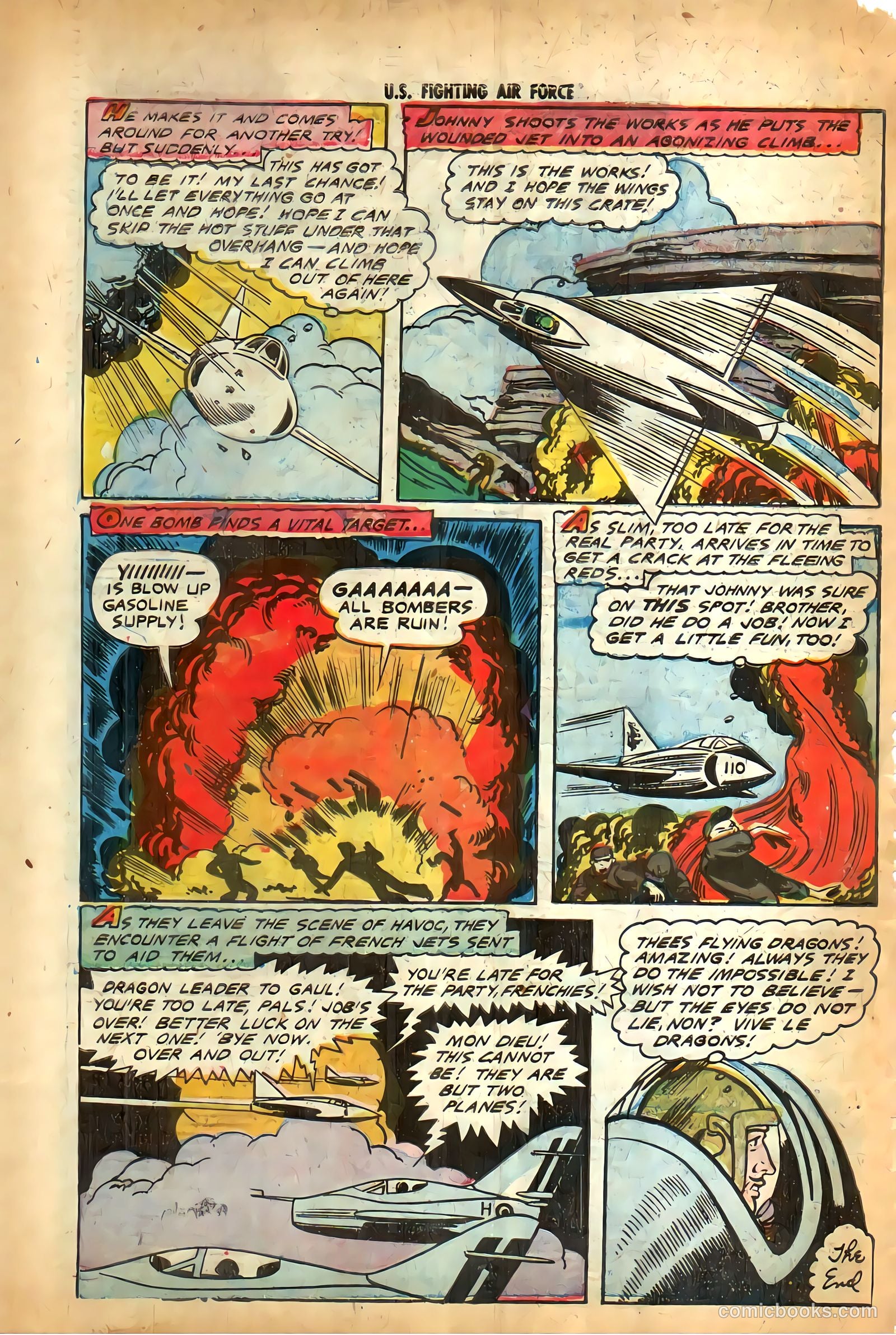 U.S. Fighting Air Force #27 — page 34 of 36