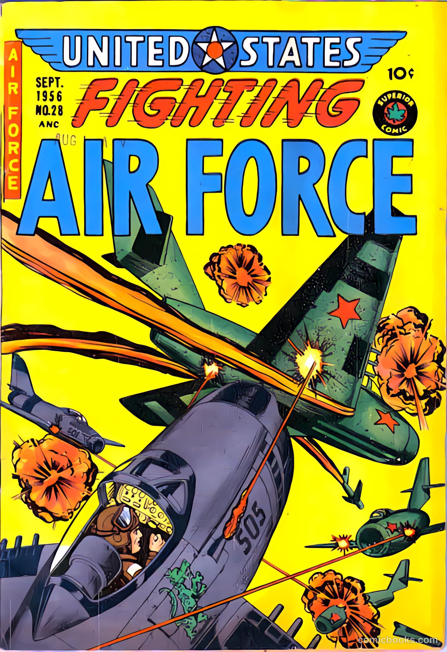 U.S. Fighting Air Force #28 — page 1 of 36
