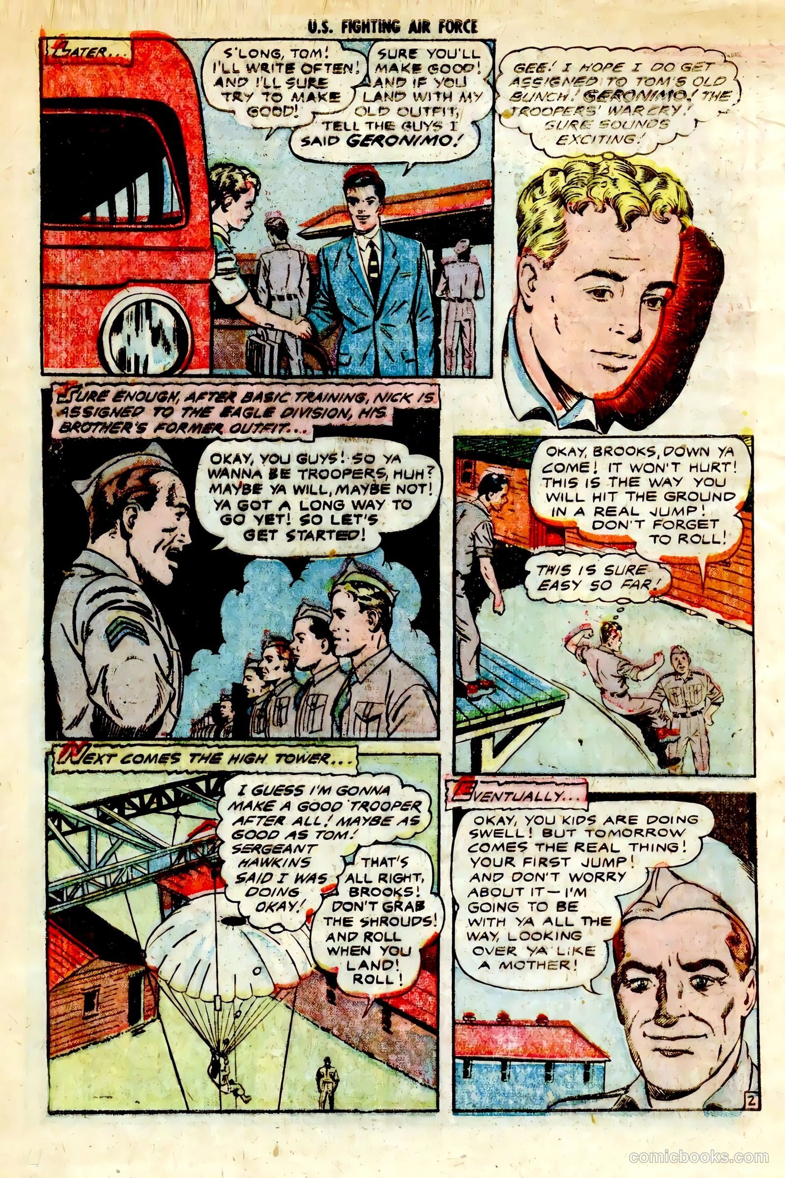 U.S. Fighting Air Force #28 — page 4 of 36