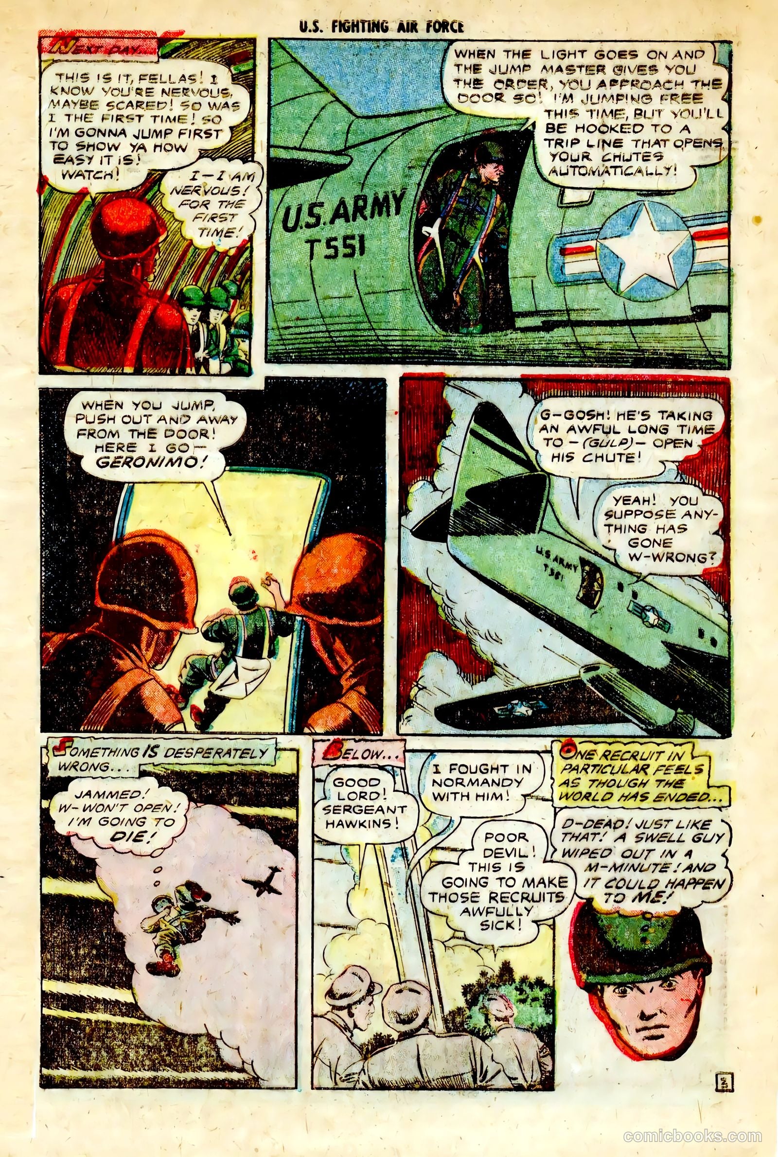 U.S. Fighting Air Force #28 — page 5 of 36