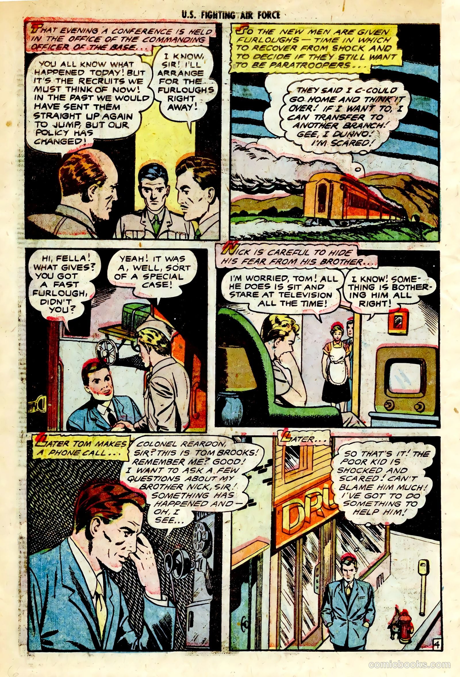 U.S. Fighting Air Force #28 — page 6 of 36
