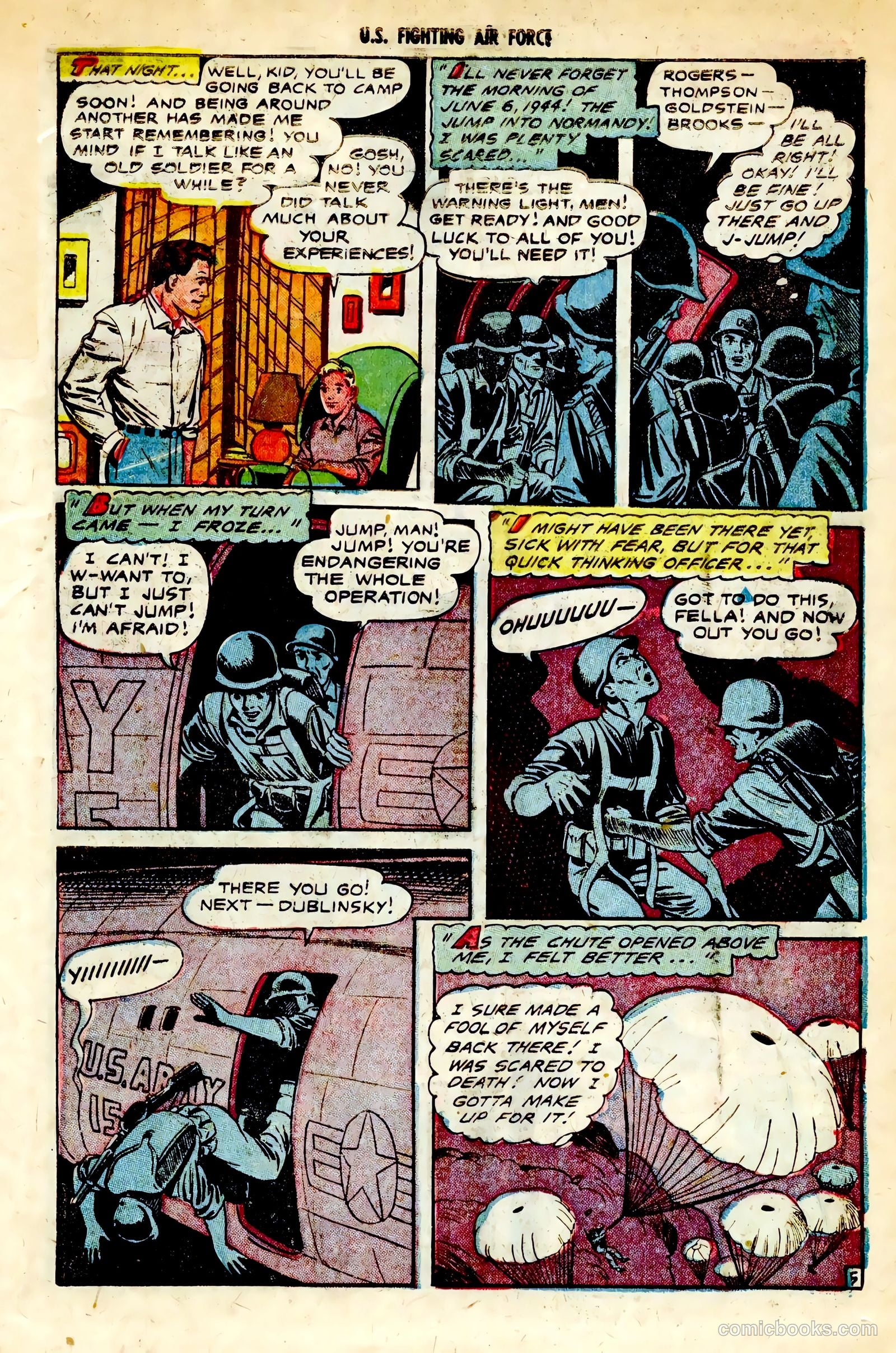 U.S. Fighting Air Force #28 — page 7 of 36