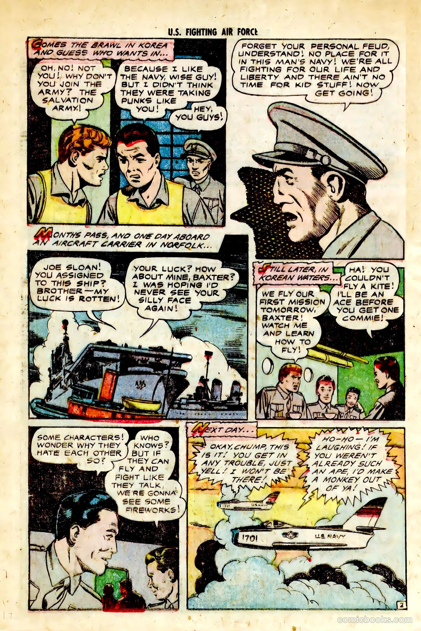 U.S. Fighting Air Force #28 — page 12 of 36