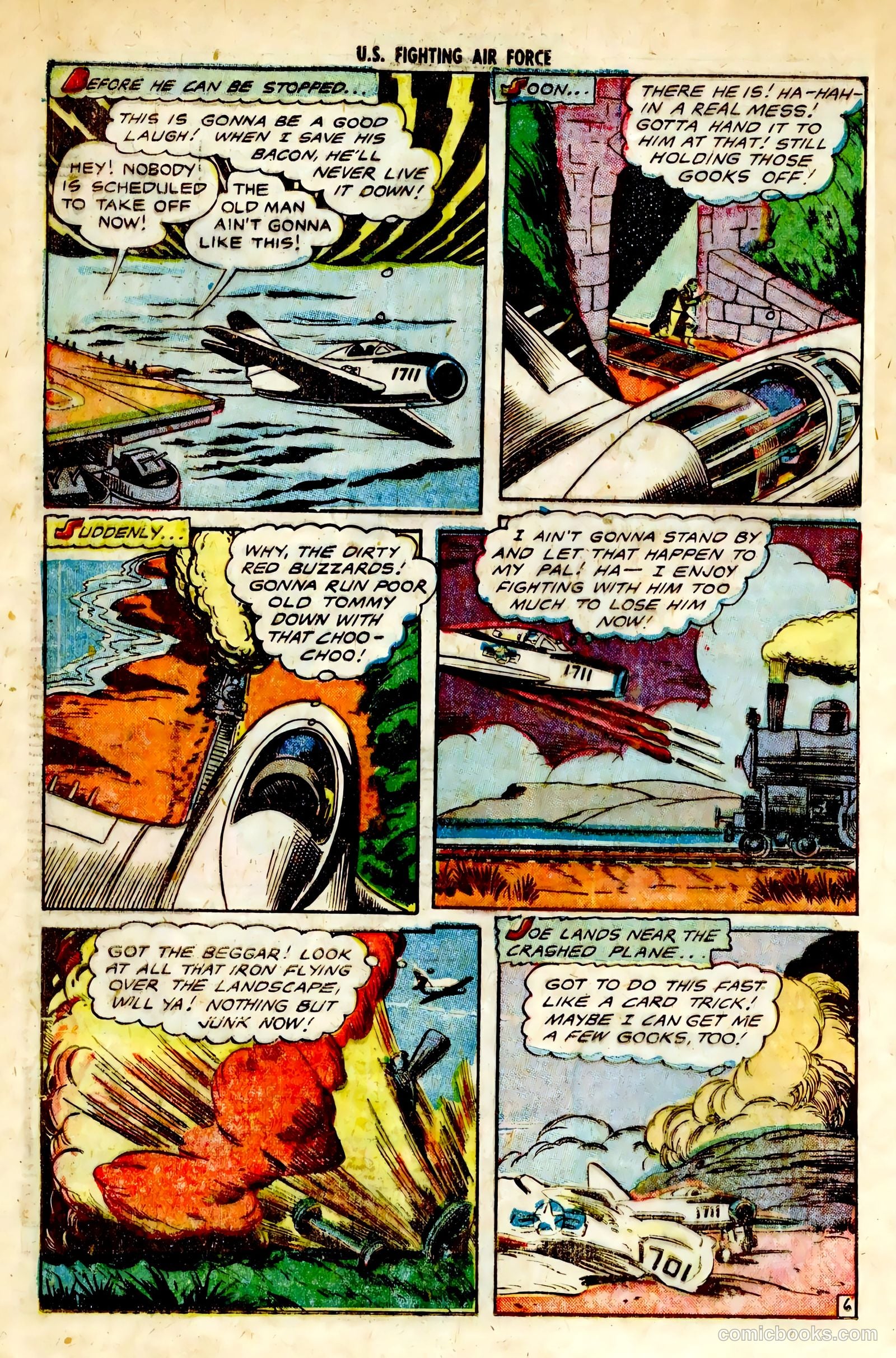 U.S. Fighting Air Force #28 — page 16 of 36