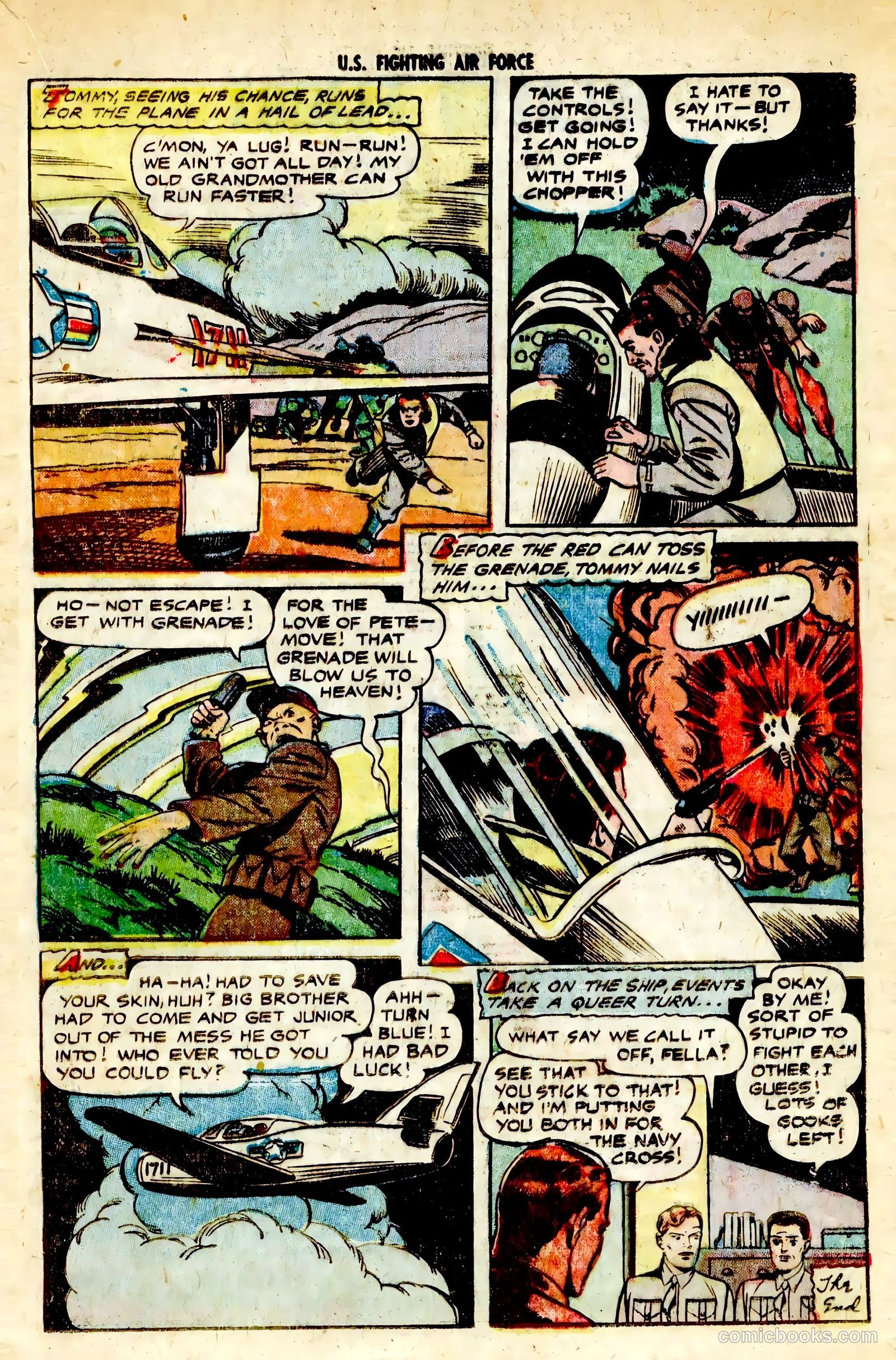 U.S. Fighting Air Force #28 — page 17 of 36