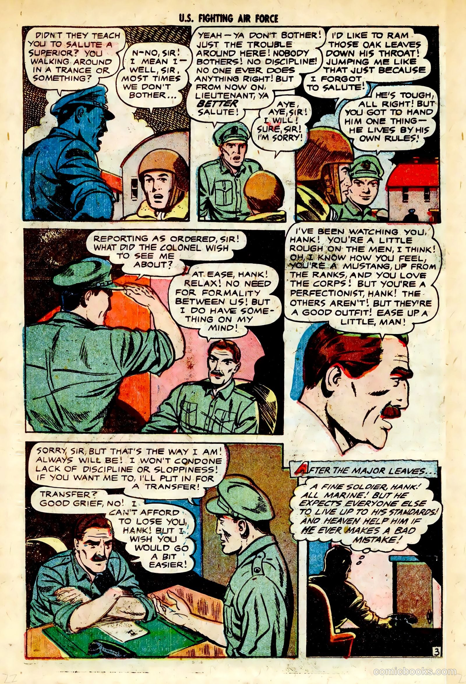 U.S. Fighting Air Force #28 — page 22 of 36