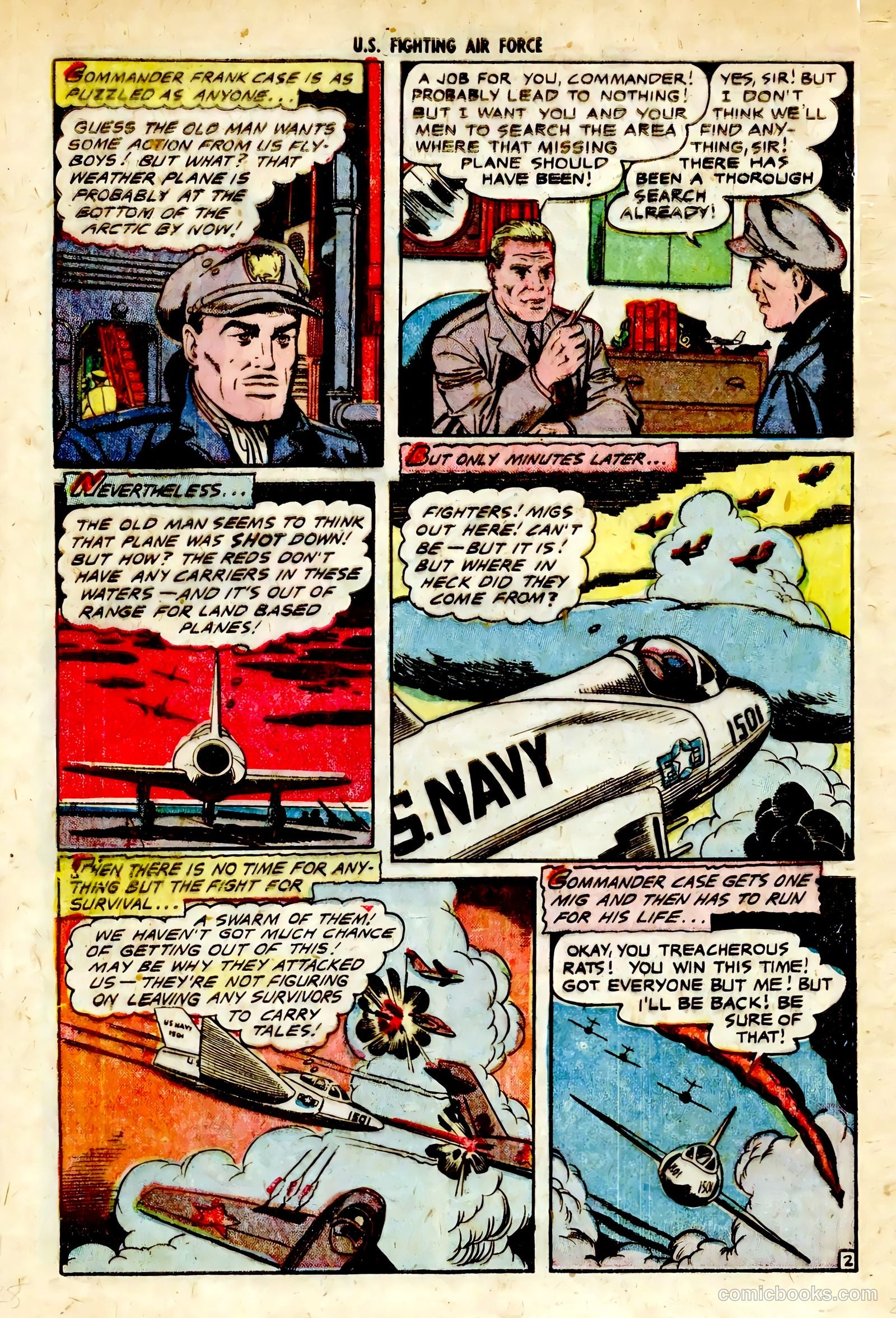 U.S. Fighting Air Force #28 — page 28 of 36