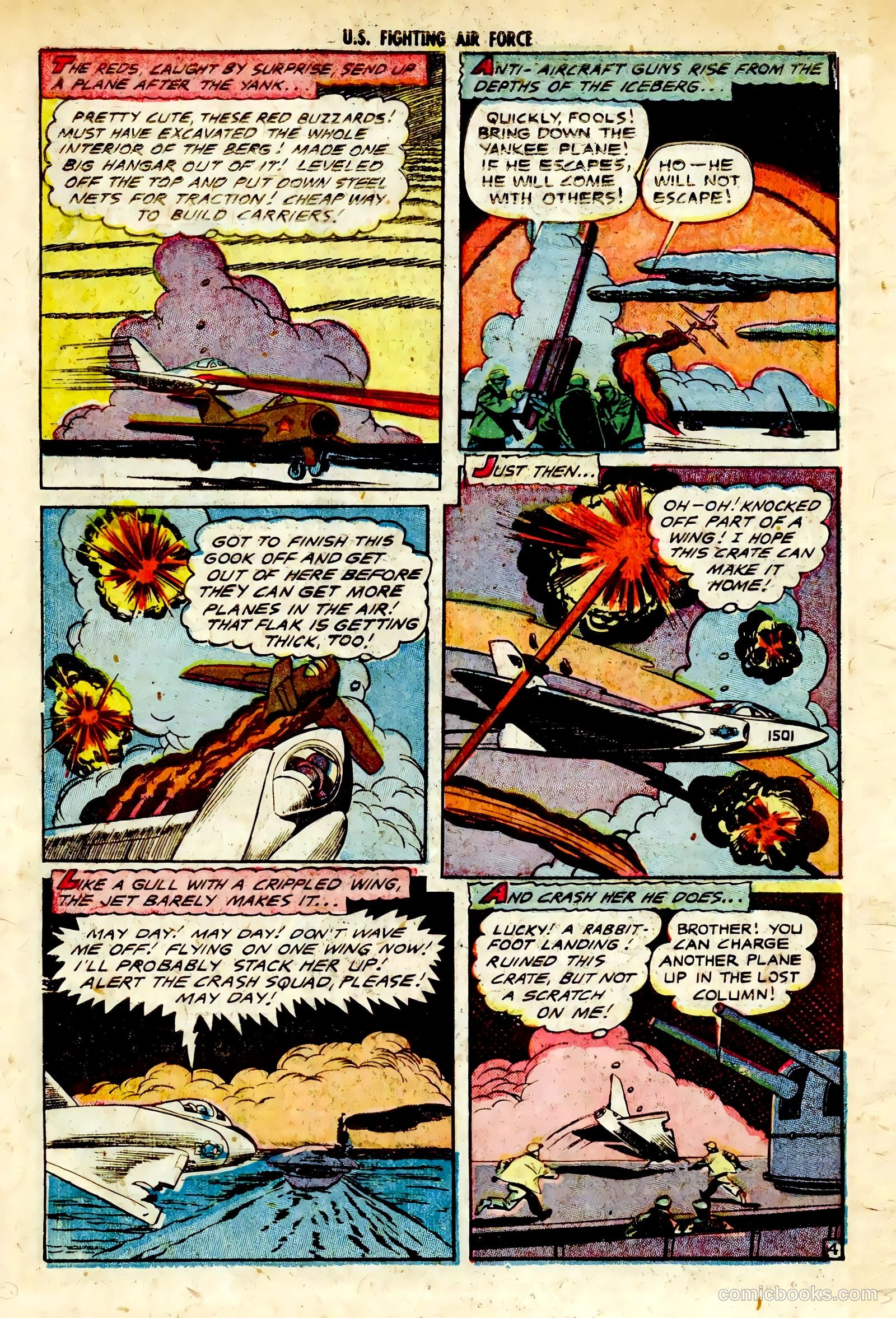 U.S. Fighting Air Force #28 — page 30 of 36