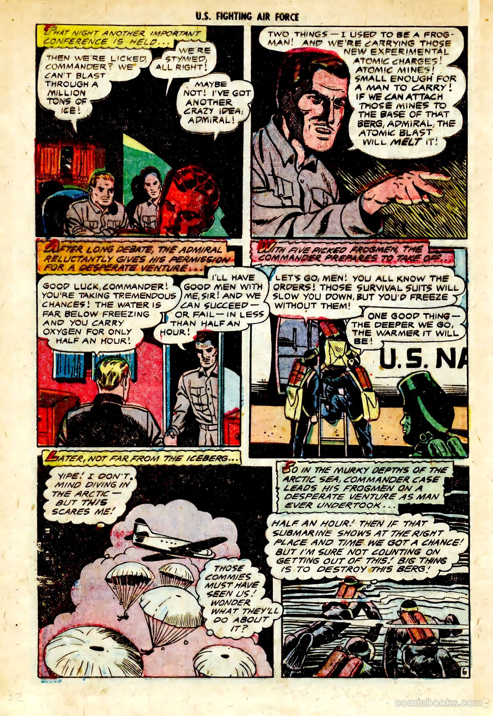 U.S. Fighting Air Force #28 — page 32 of 36