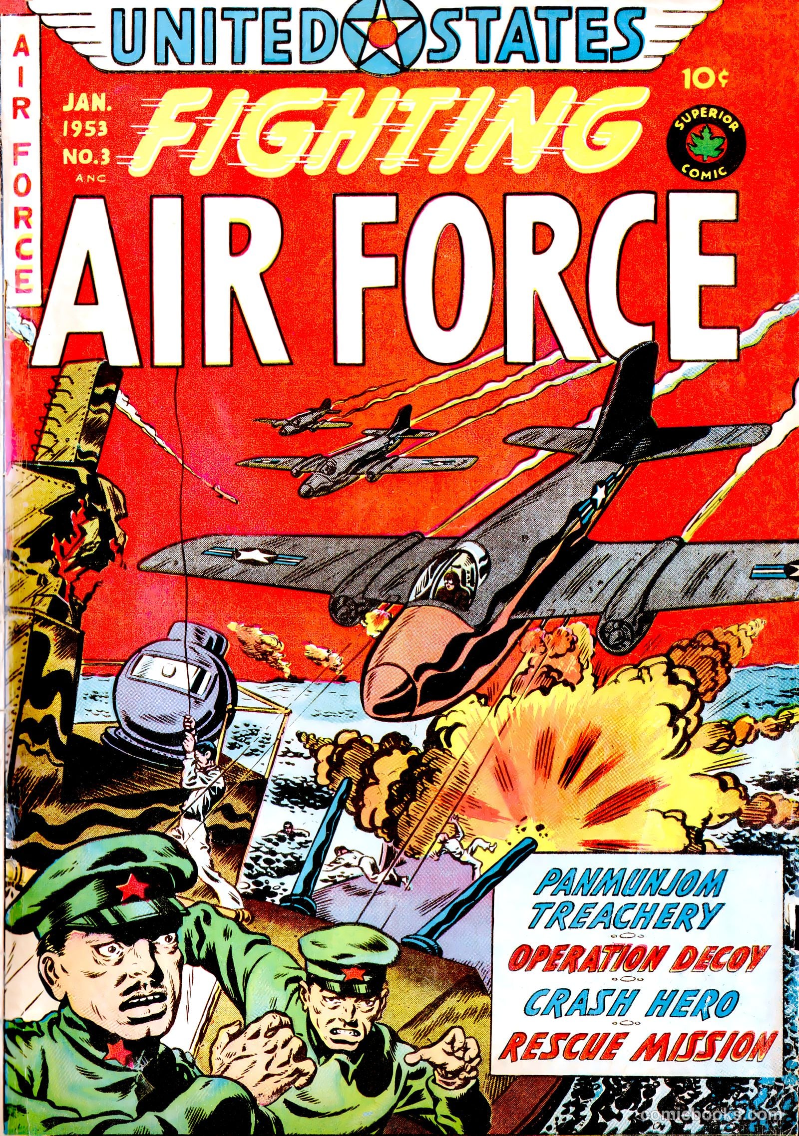 U.S. Fighting Air Force #3 — page 1 of 37