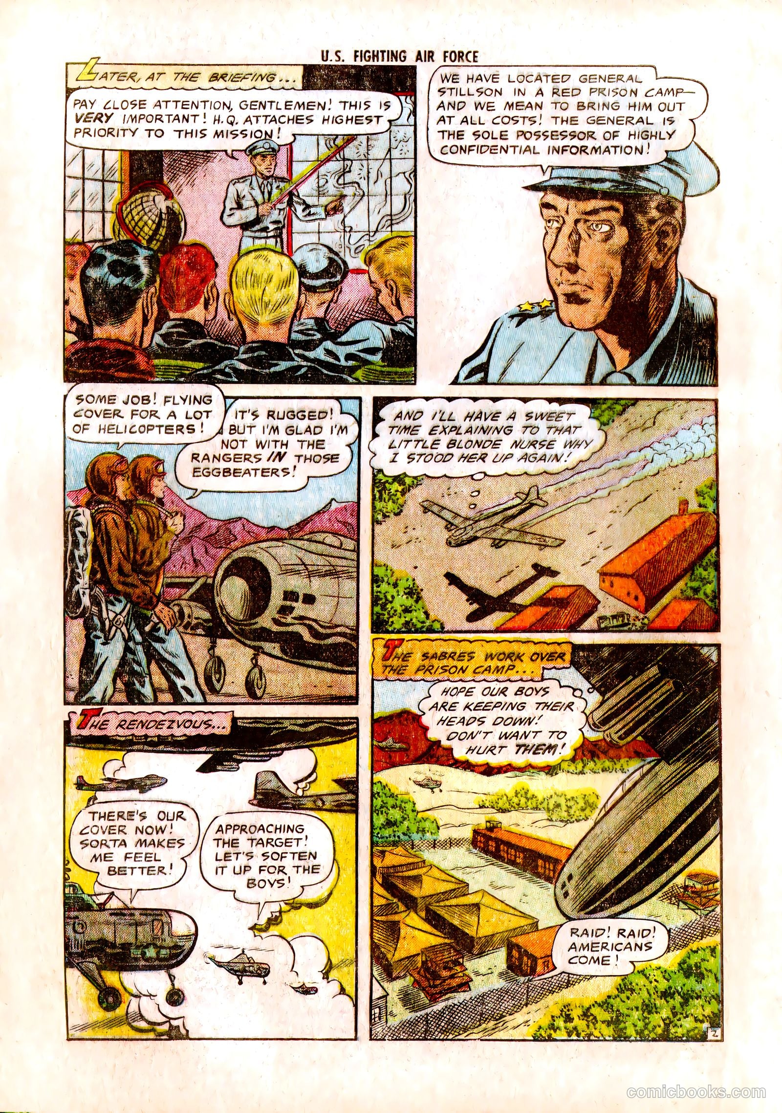 U.S. Fighting Air Force #3 — page 4 of 37
