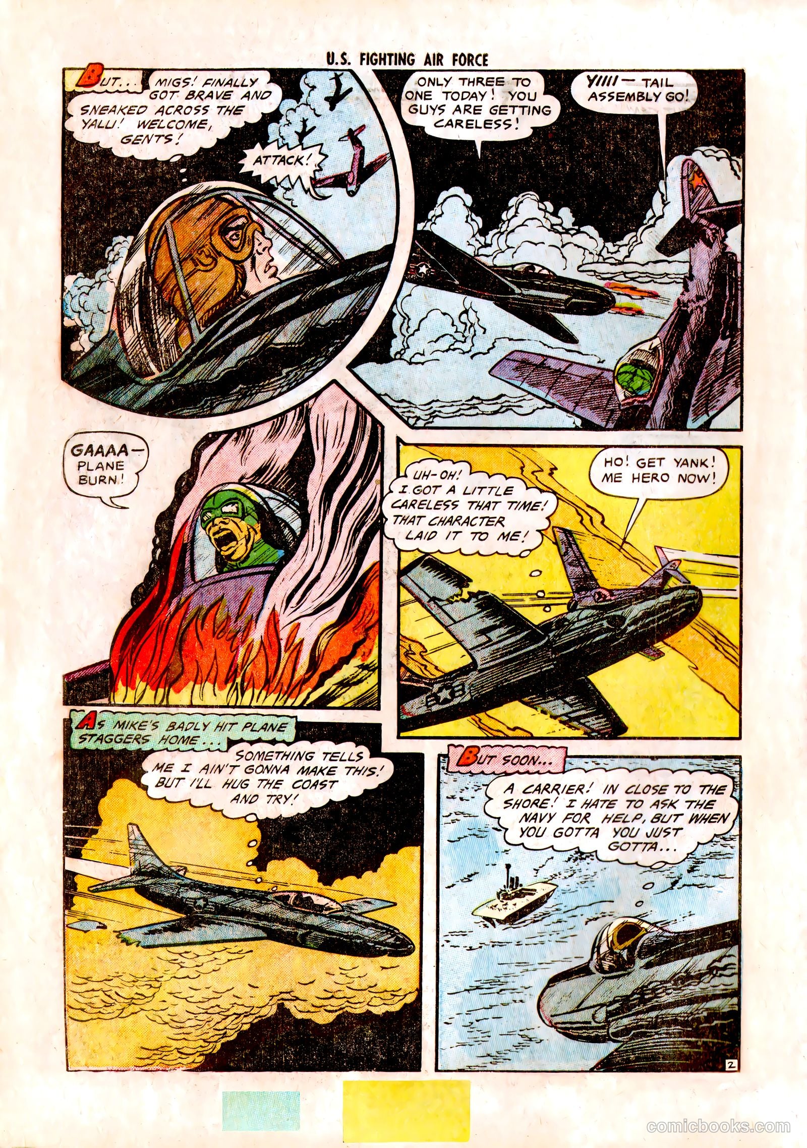 U.S. Fighting Air Force #3 — page 10 of 37