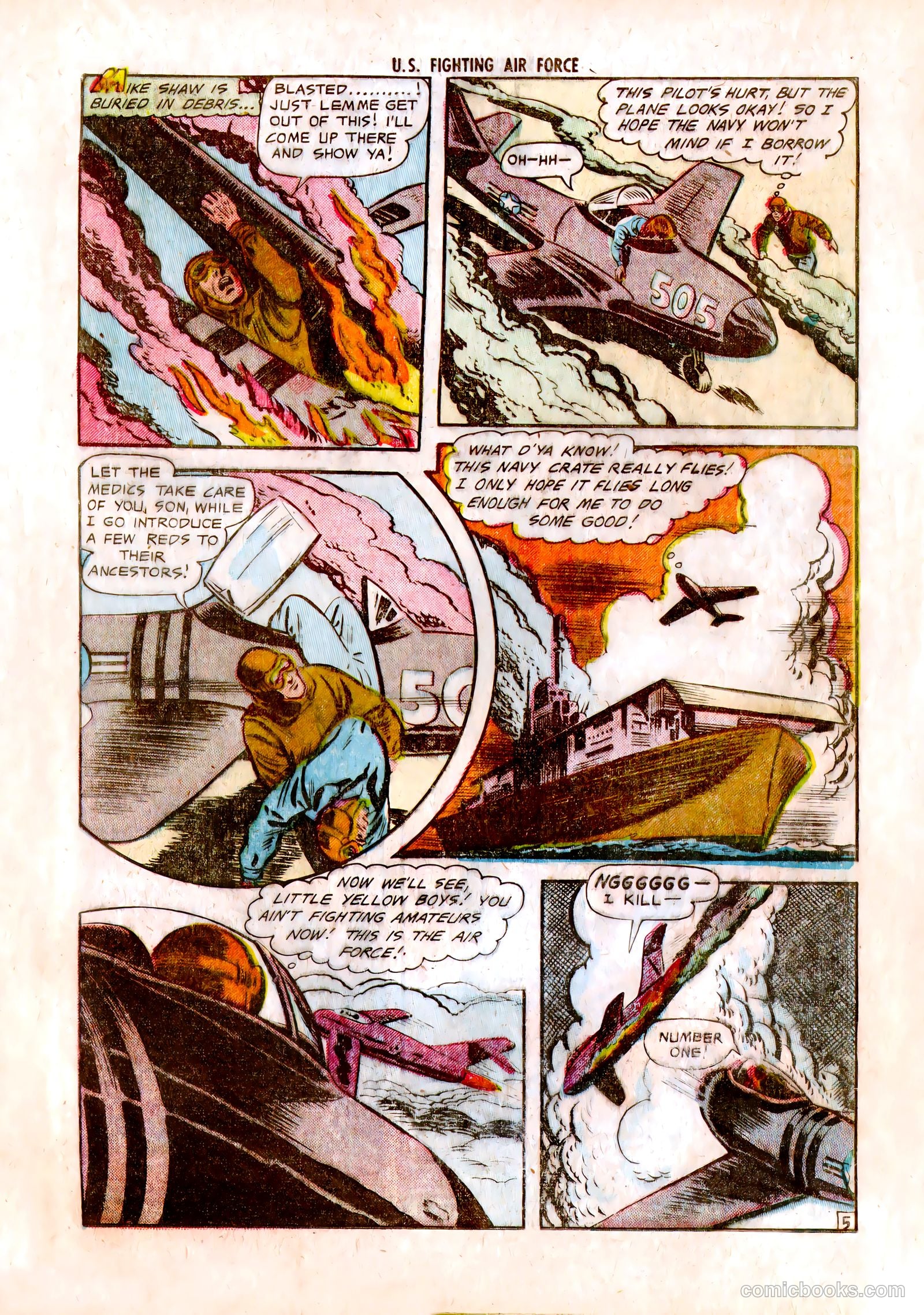 U.S. Fighting Air Force #3 — page 13 of 37