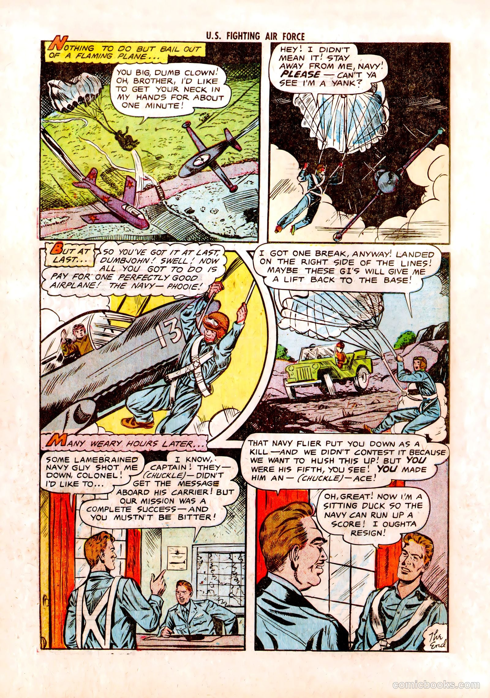 U.S. Fighting Air Force #3 — page 34 of 37