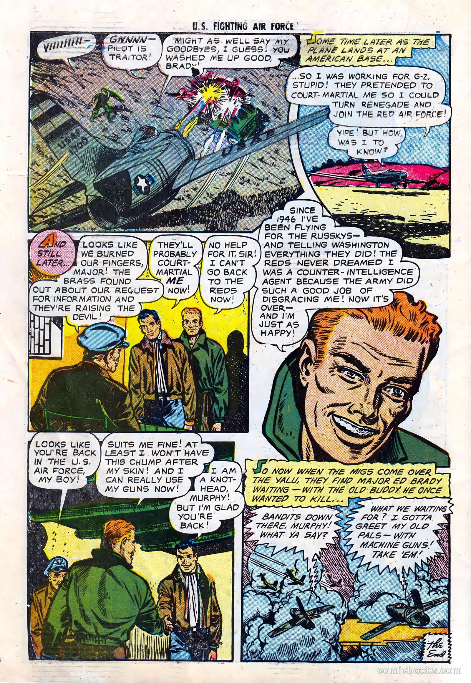 U.S. Fighting Air Force #4 — page 34 of 36