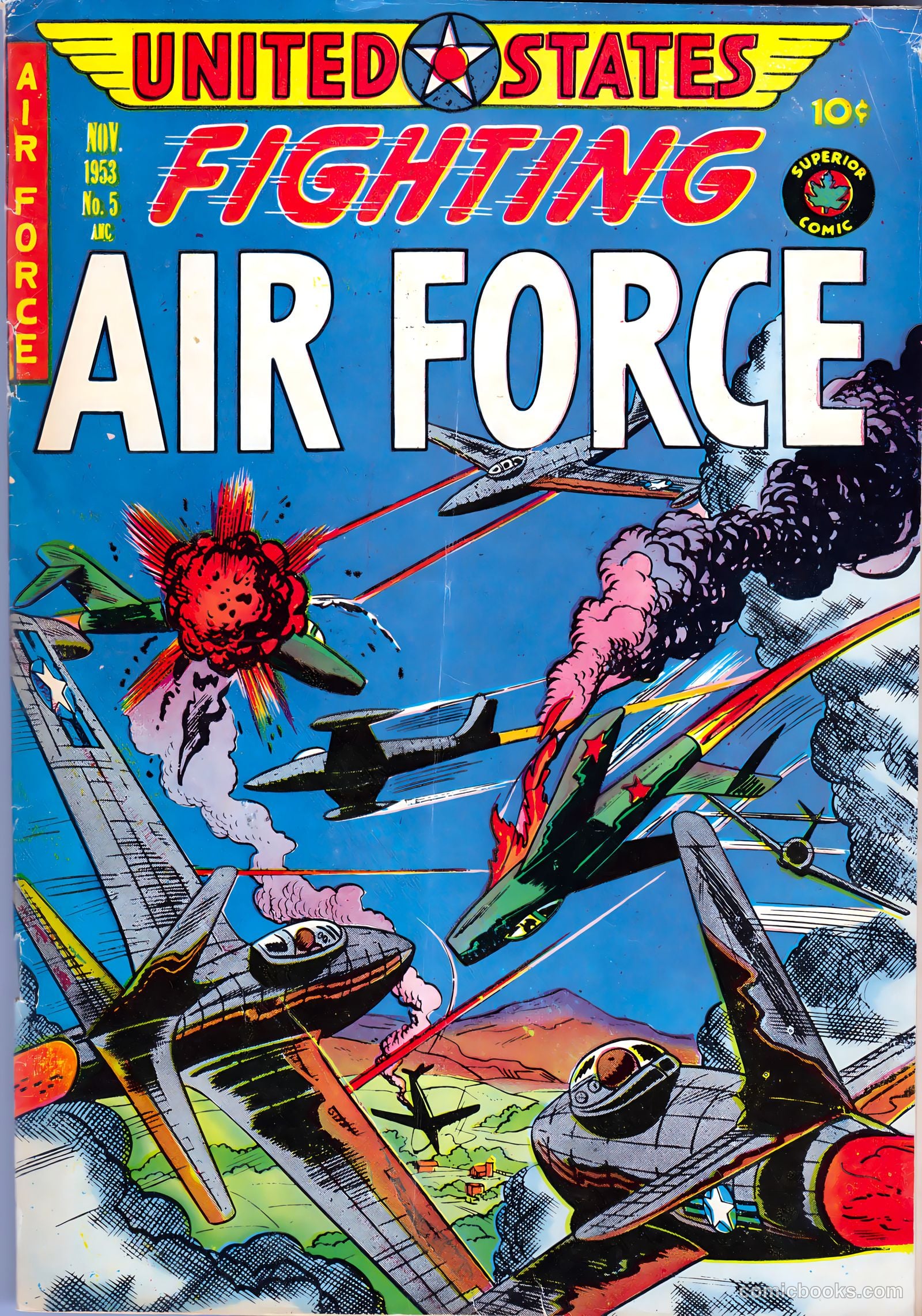 U.S. Fighting Air Force #5 — page 1 of 36