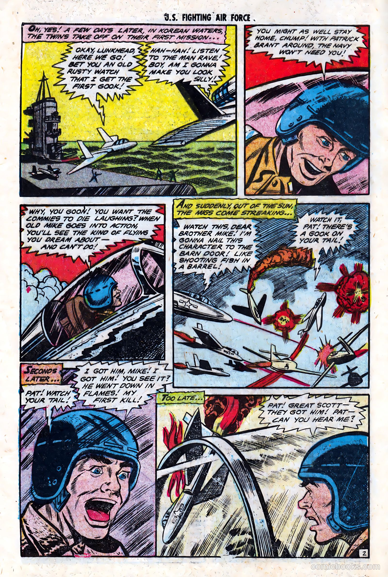 U.S. Fighting Air Force #5 — page 4 of 36