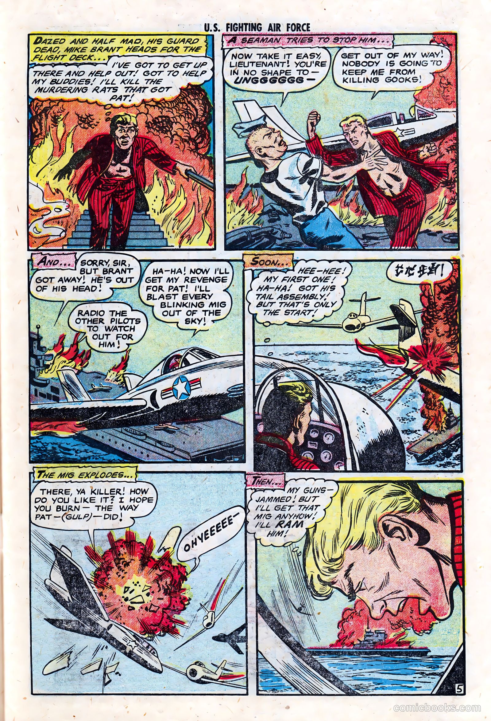 U.S. Fighting Air Force #5 — page 7 of 36