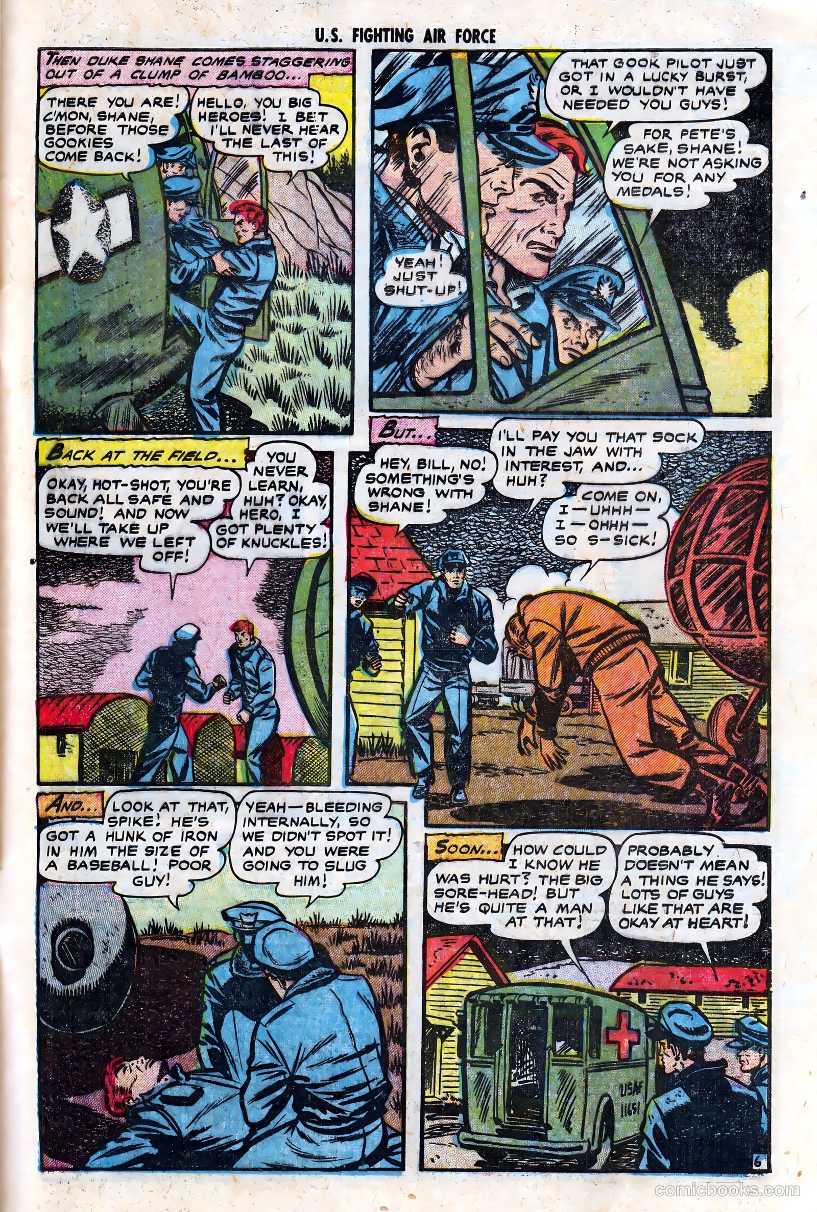 U.S. Fighting Air Force #5 — page 33 of 36