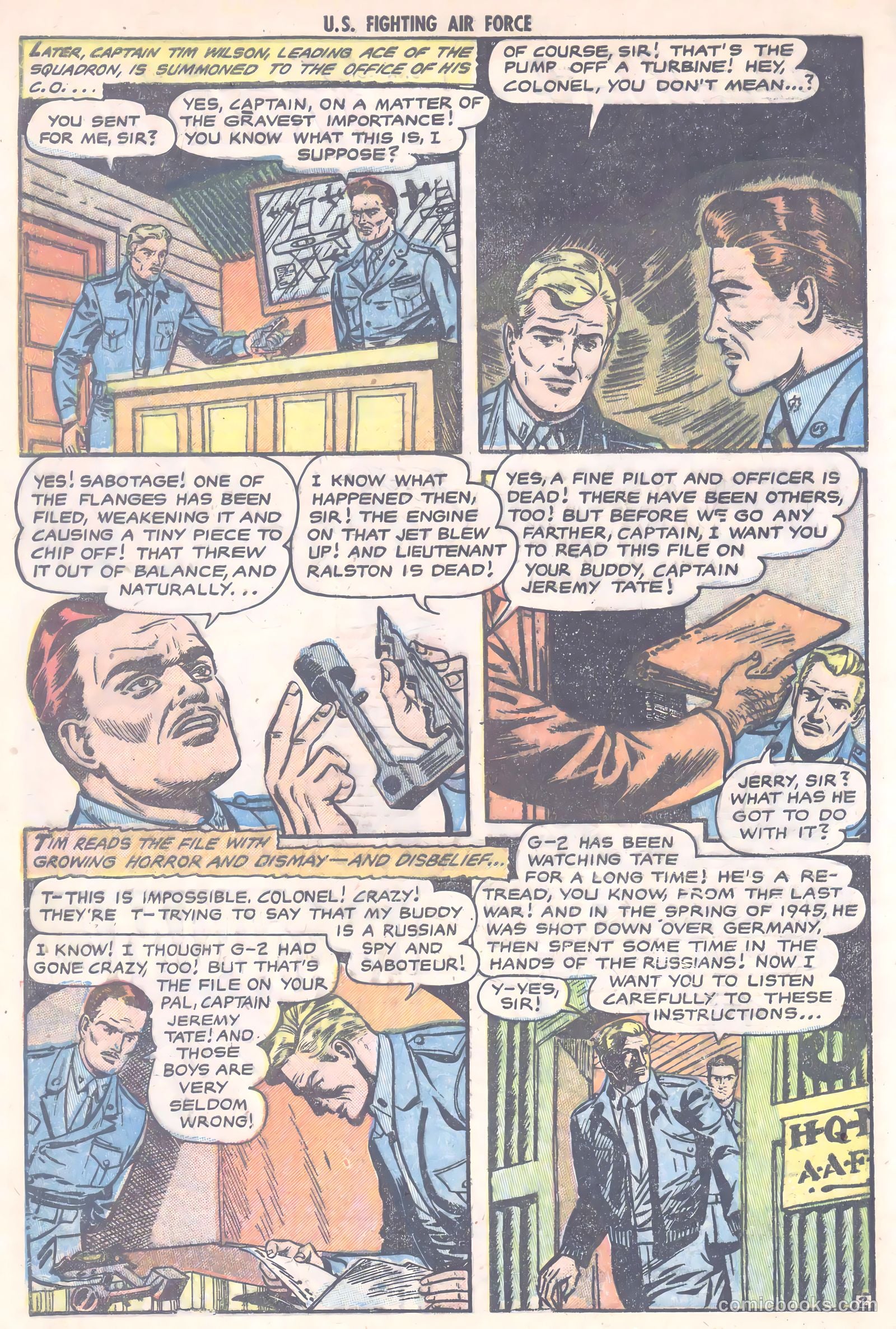 U.S. Fighting Air Force #6 — page 6 of 38
