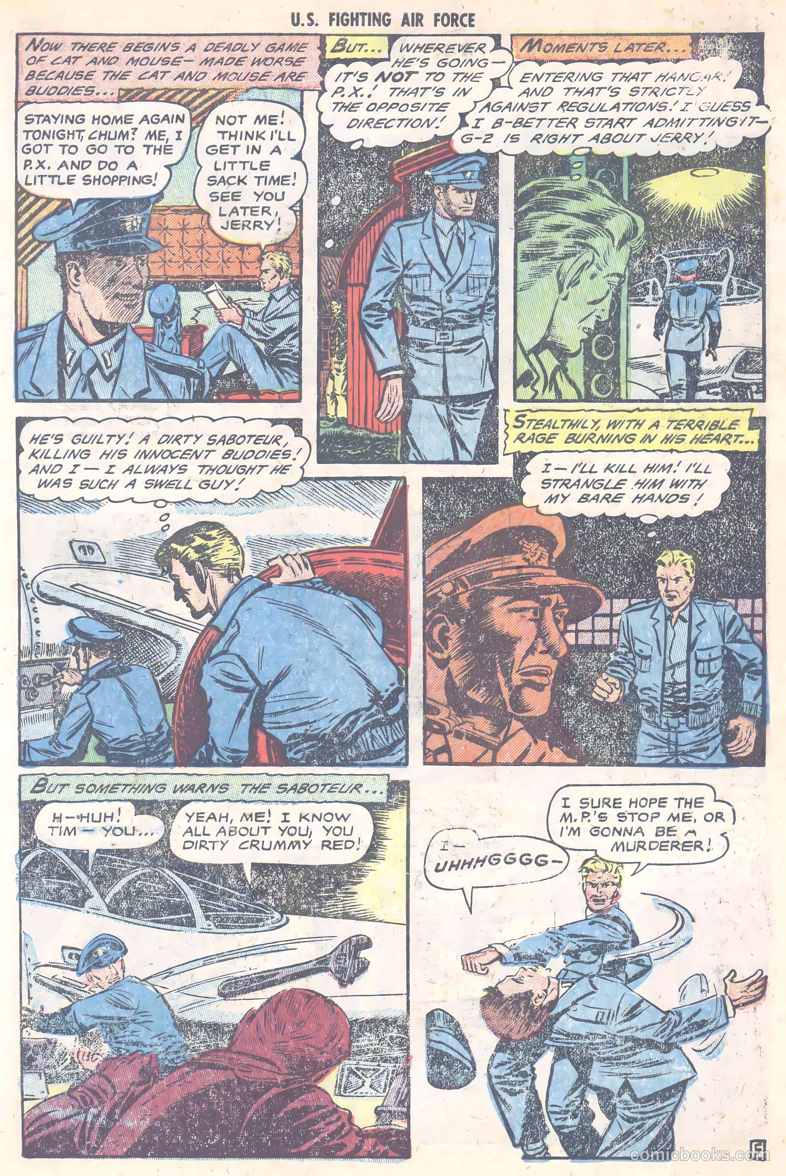 U.S. Fighting Air Force #6 — page 9 of 38