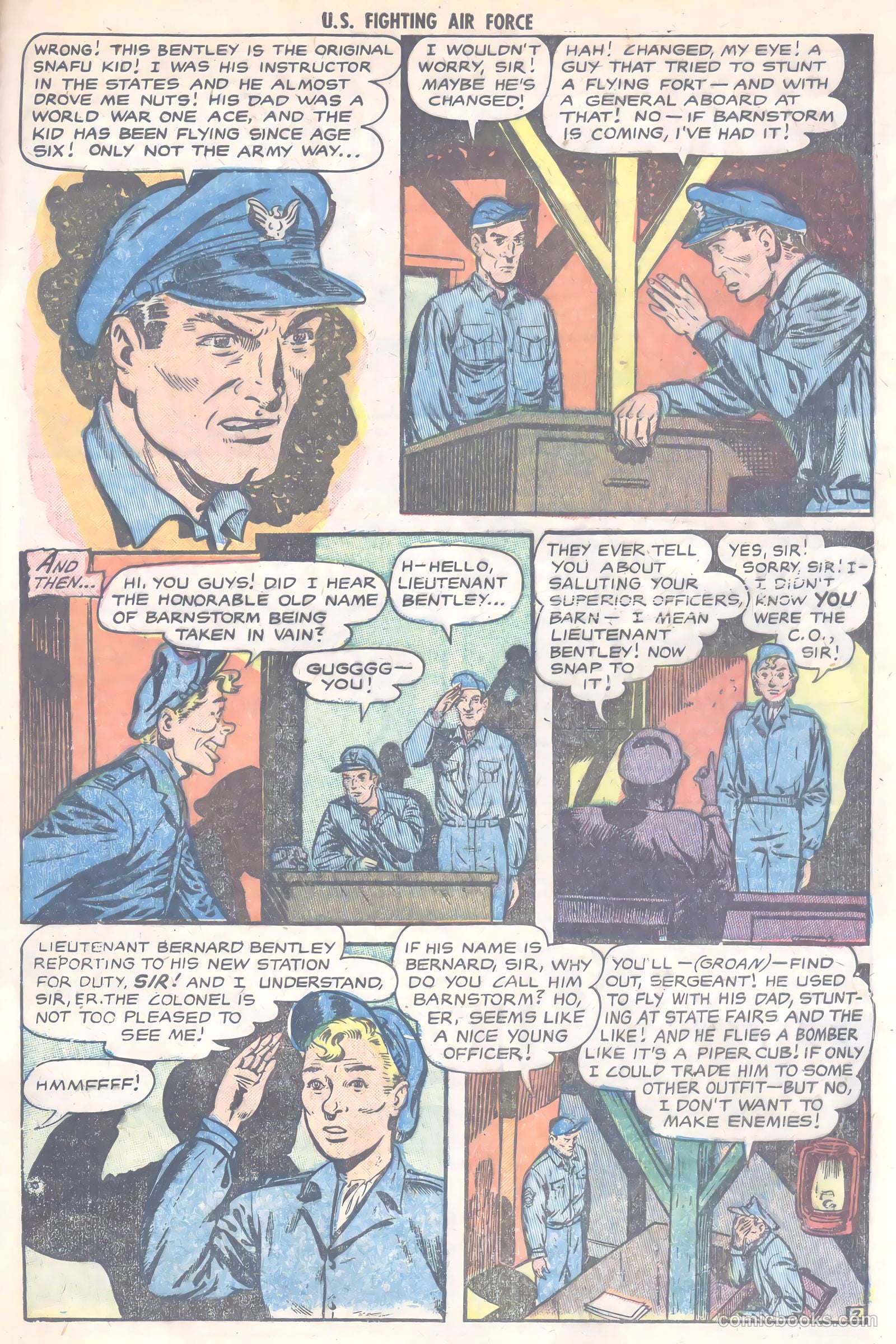 U.S. Fighting Air Force #6 — page 31 of 38