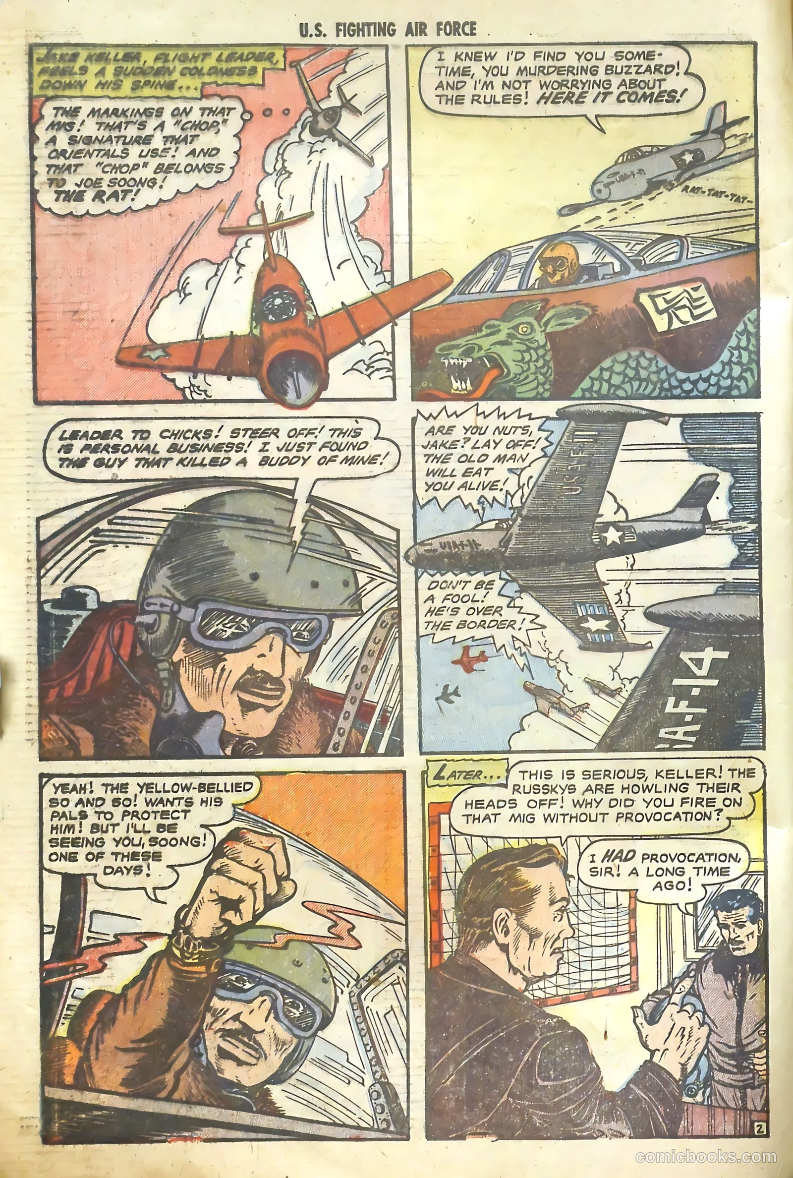 U.S. Fighting Air Force #8 — page 4 of 36