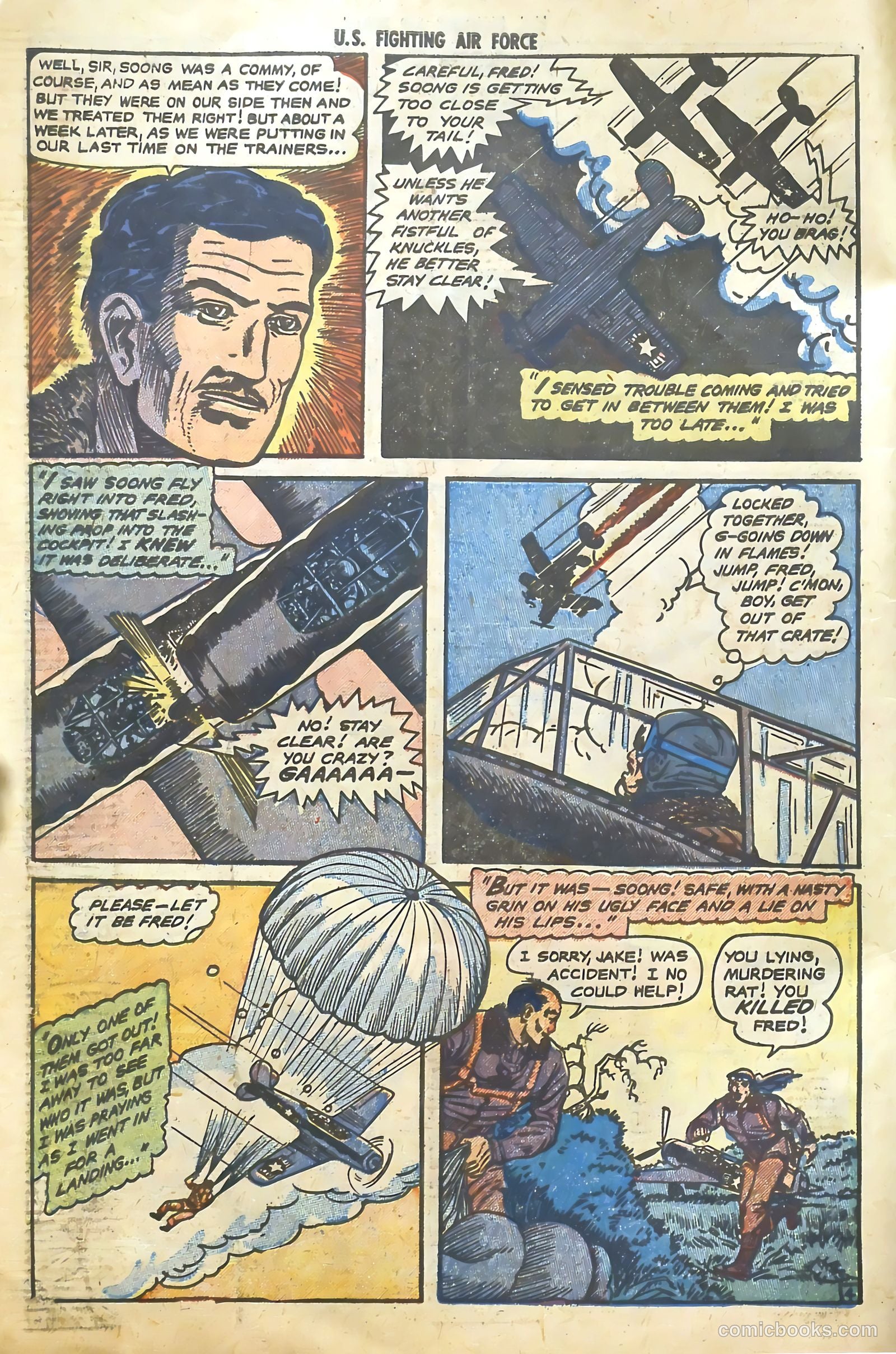 U.S. Fighting Air Force #8 — page 6 of 36