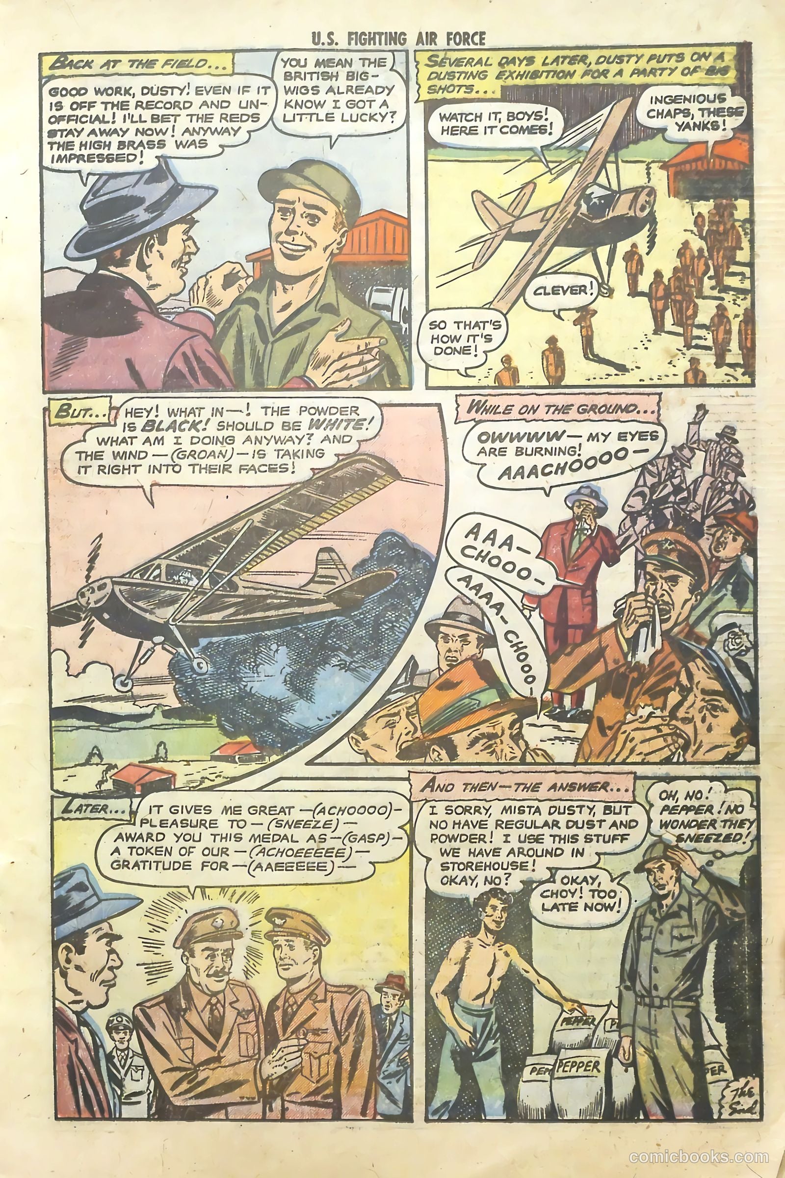 U.S. Fighting Air Force #8 — page 17 of 36