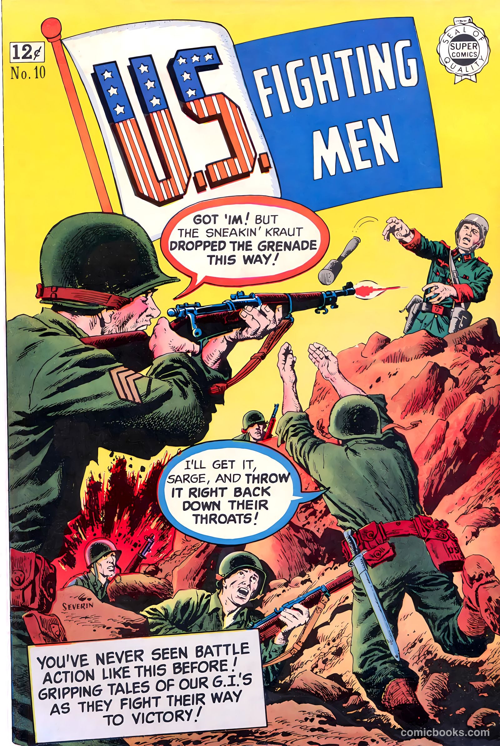 U.S. Fighting Men #10 — page 1 of 36