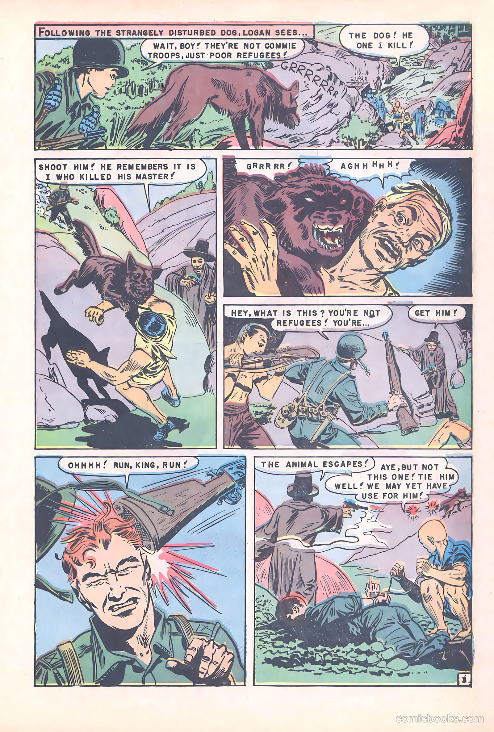 U.S. Fighting Men #10 — page 21 of 36