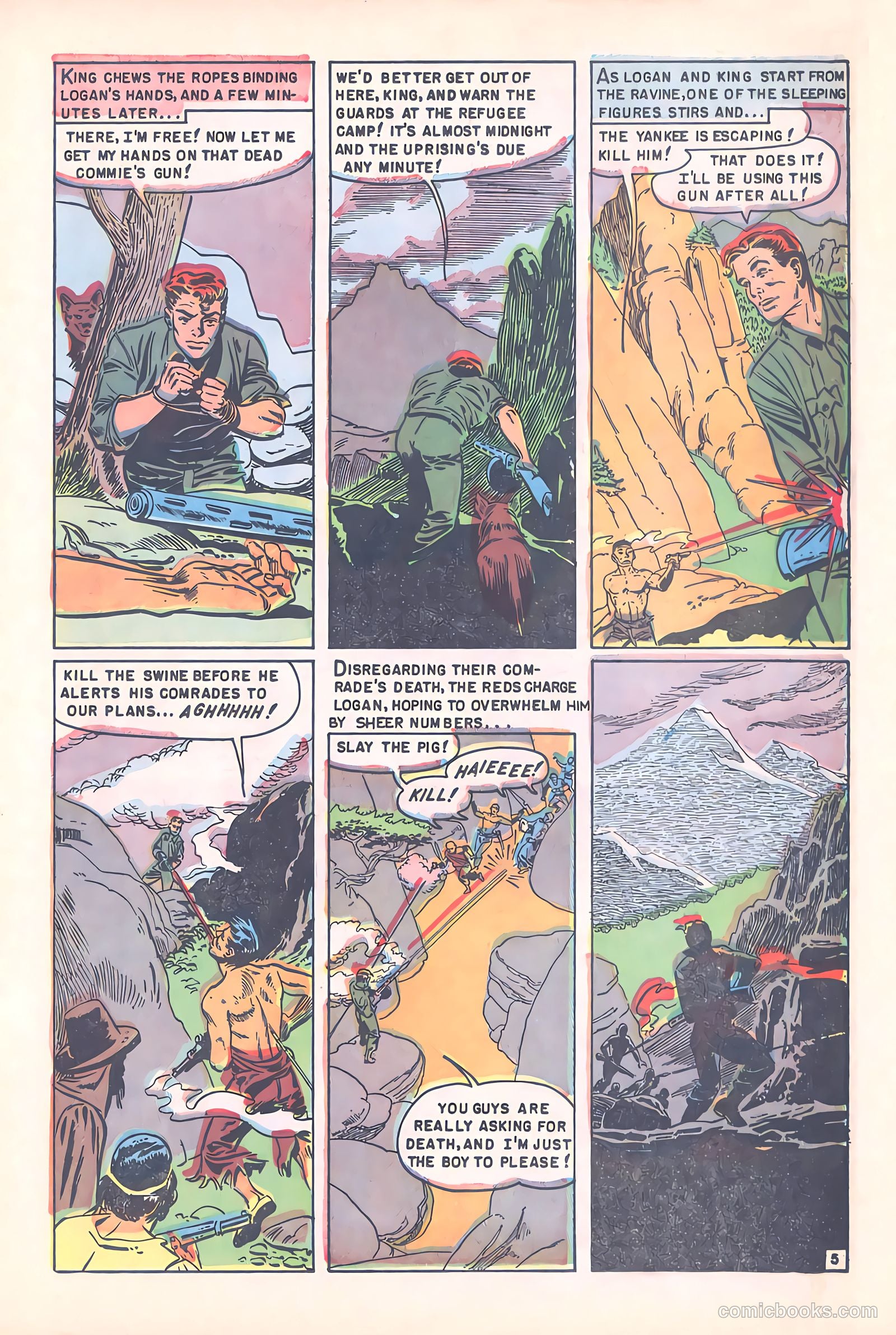 U.S. Fighting Men #10 — page 23 of 36