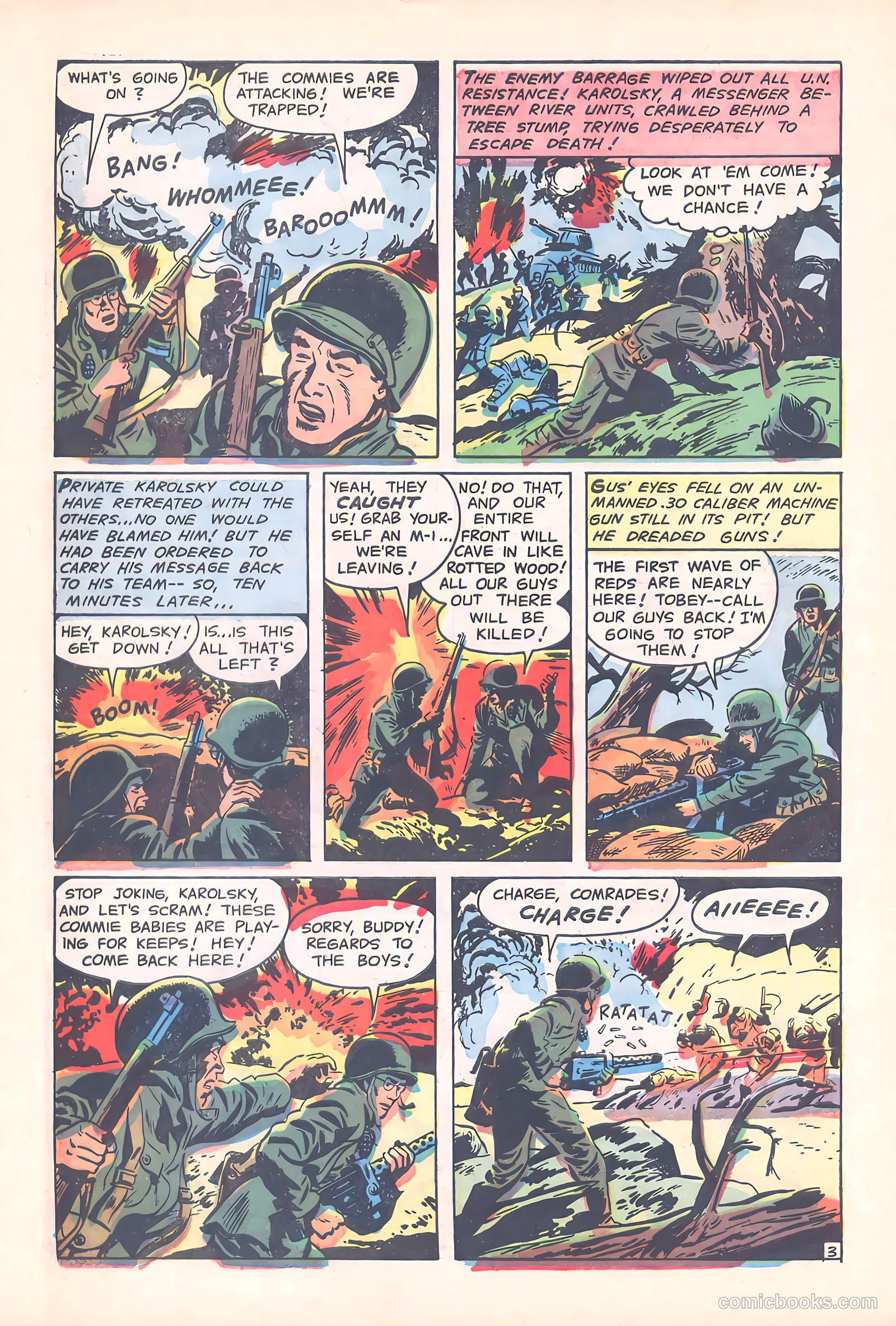 U.S. Fighting Men #10 — page 30 of 36