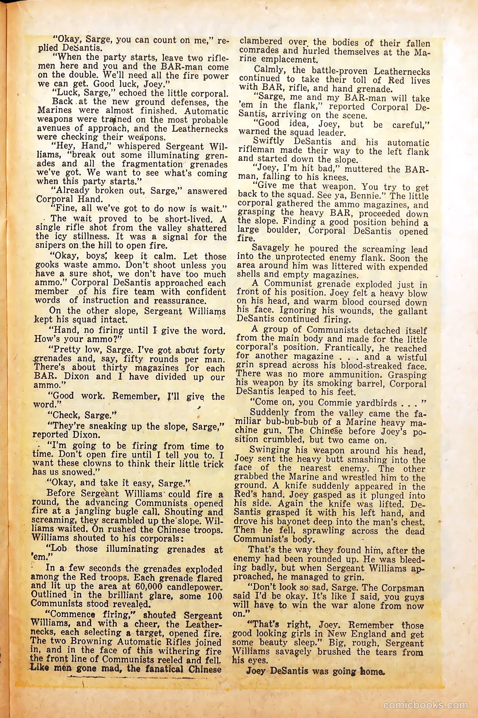 U.S. Fighting Men #11 — page 21 of 36