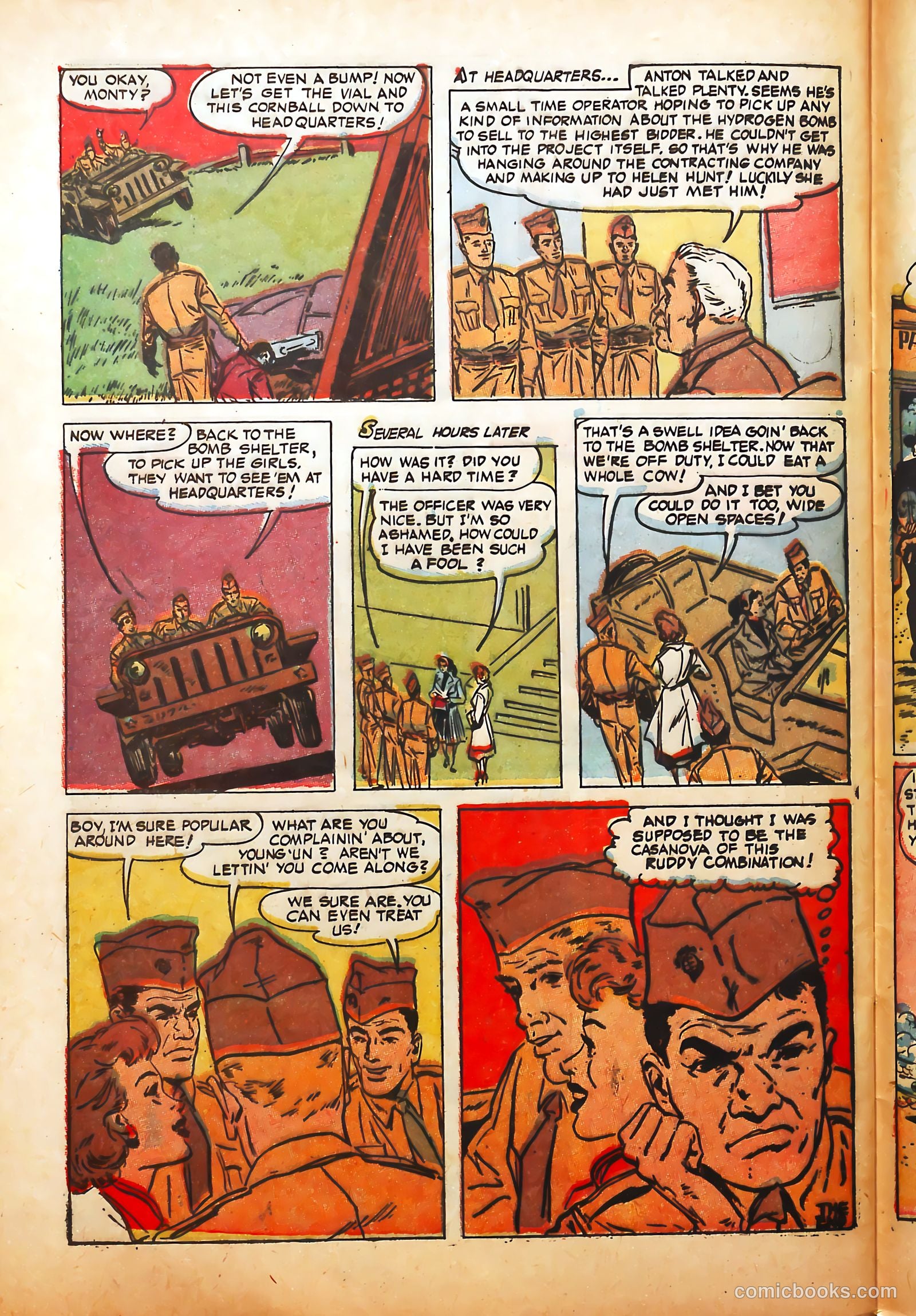 U.S. Fighting Men #11 — page 28 of 36