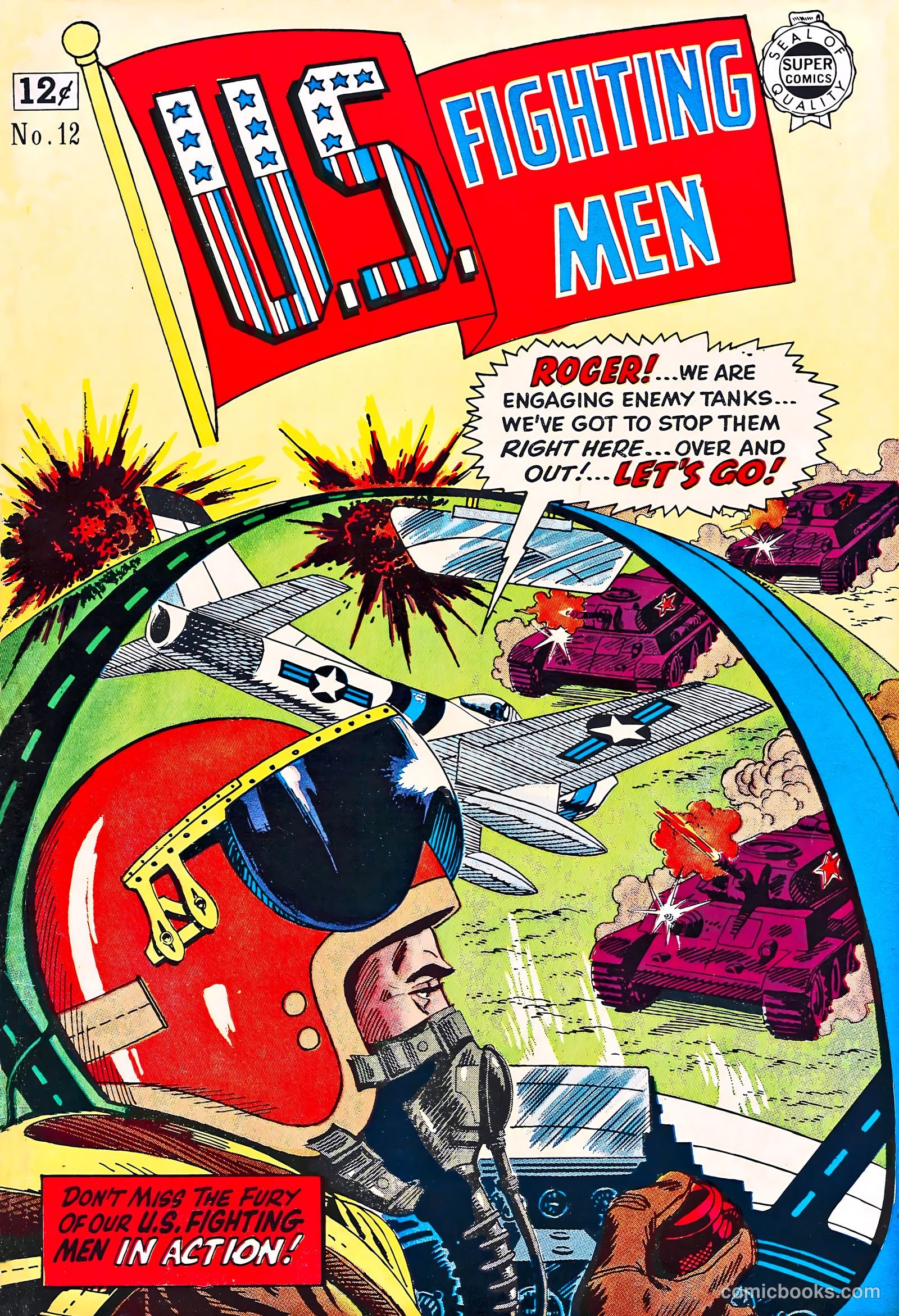 U.S. Fighting Men #12 — page 1 of 36