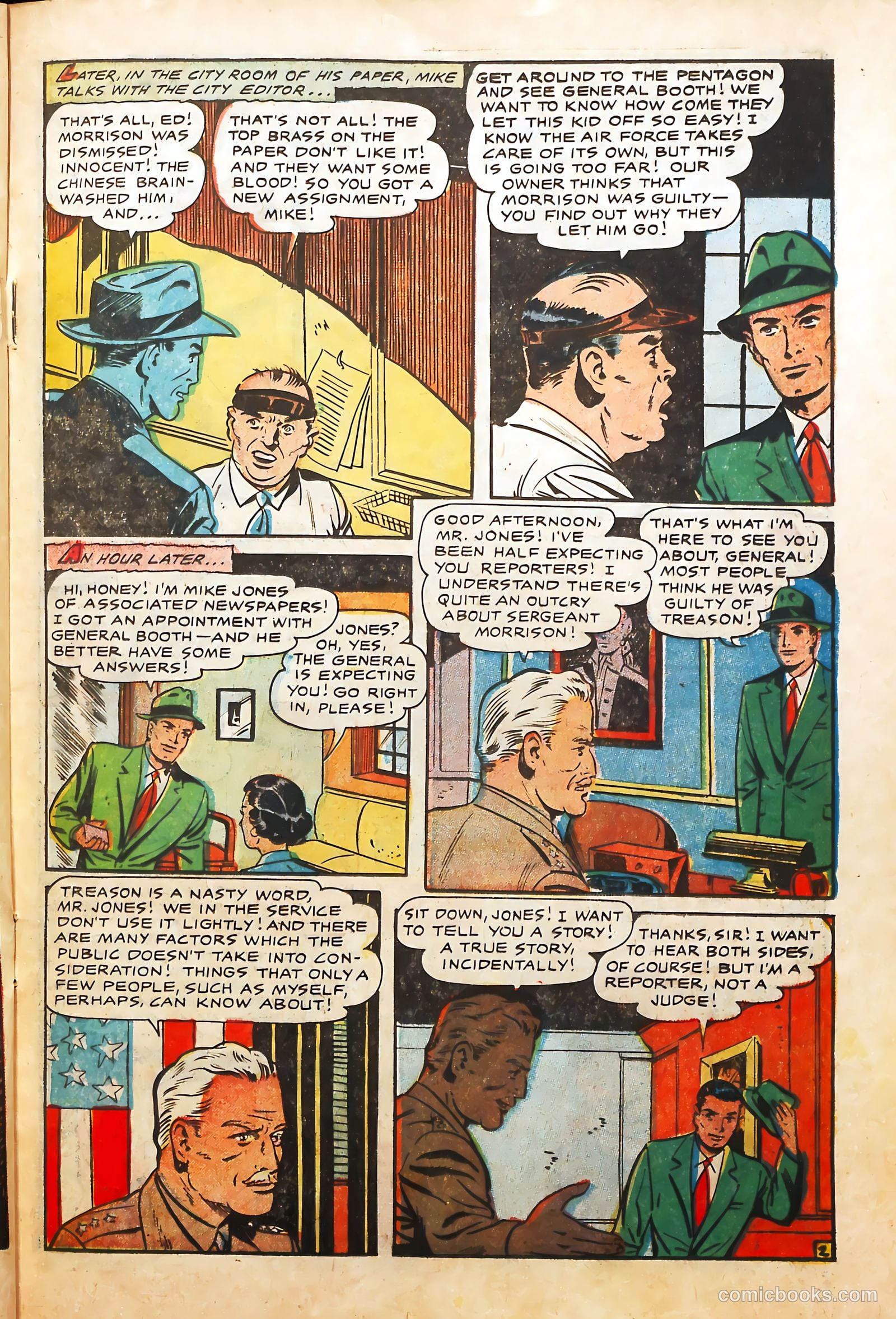 U.S. Fighting Men #17 — page 21 of 36