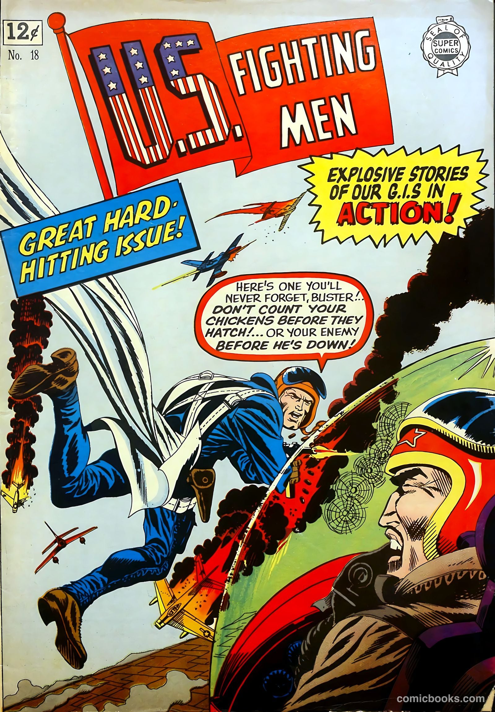 U.S. Fighting Men #18 — page 1 of 36